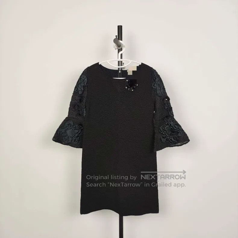 Fendi Fendi Solid cotton dress, black Size XS / US 0-2 / IT 36-38 - 1 Thumbnail