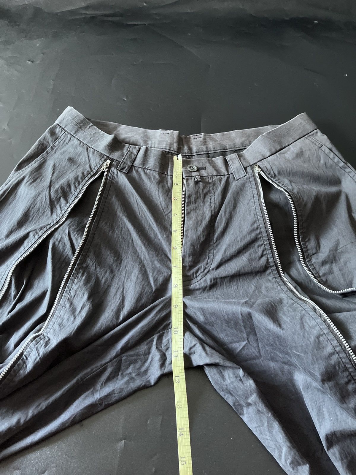 Japanese Brand Comme Ca Collection Crazy Zipper Rick owens Style Size US 32 / EU 48 - 11 Thumbnail