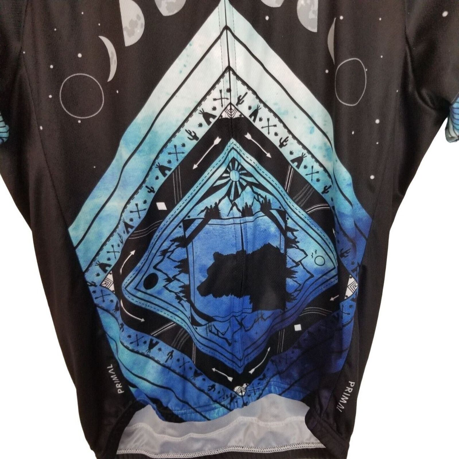 Primark Primal Mens Call Into The Wild Bike Shirt Cycle Jersey M Size US M / EU 48-50 / 2 - 4 Thumbnail