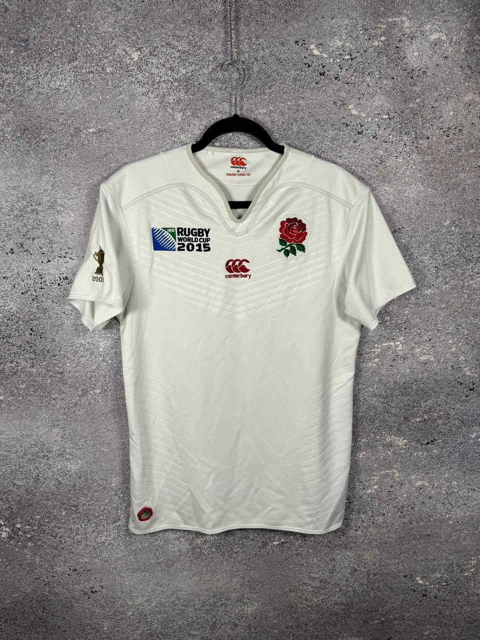Canterbury of New Zealand England Rugby Union 2015 World Cup Canterbury Jersey Medium Size US M / EU 48-50 / 2 - 1 Thumbnail