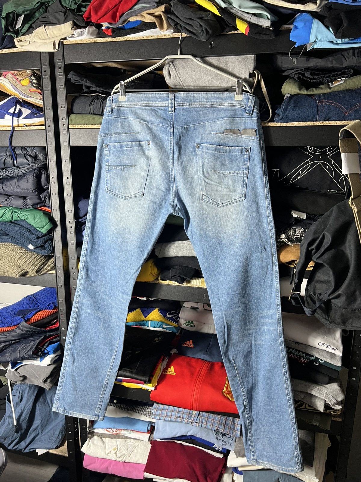 Diesel Diesel Light Wash Jeans Slim Fit Iconic Vintage Streetwear Size US 36 / EU 52 - 1 Thumbnail