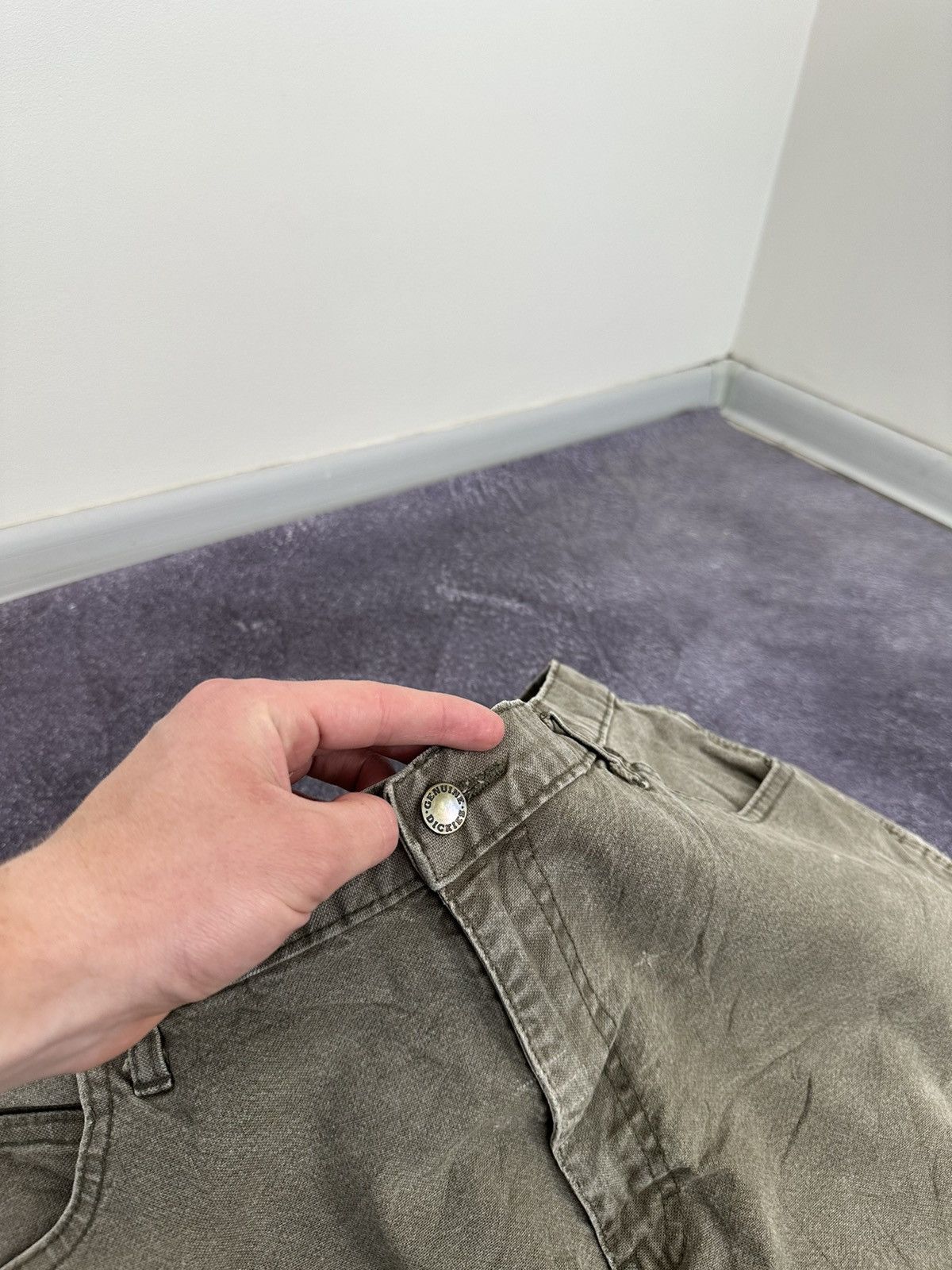 Dickies Vintage Dickies Carpenter USA Baggy Opium Faded Work Pants Size US 36 / EU 52 - 15 Thumbnail