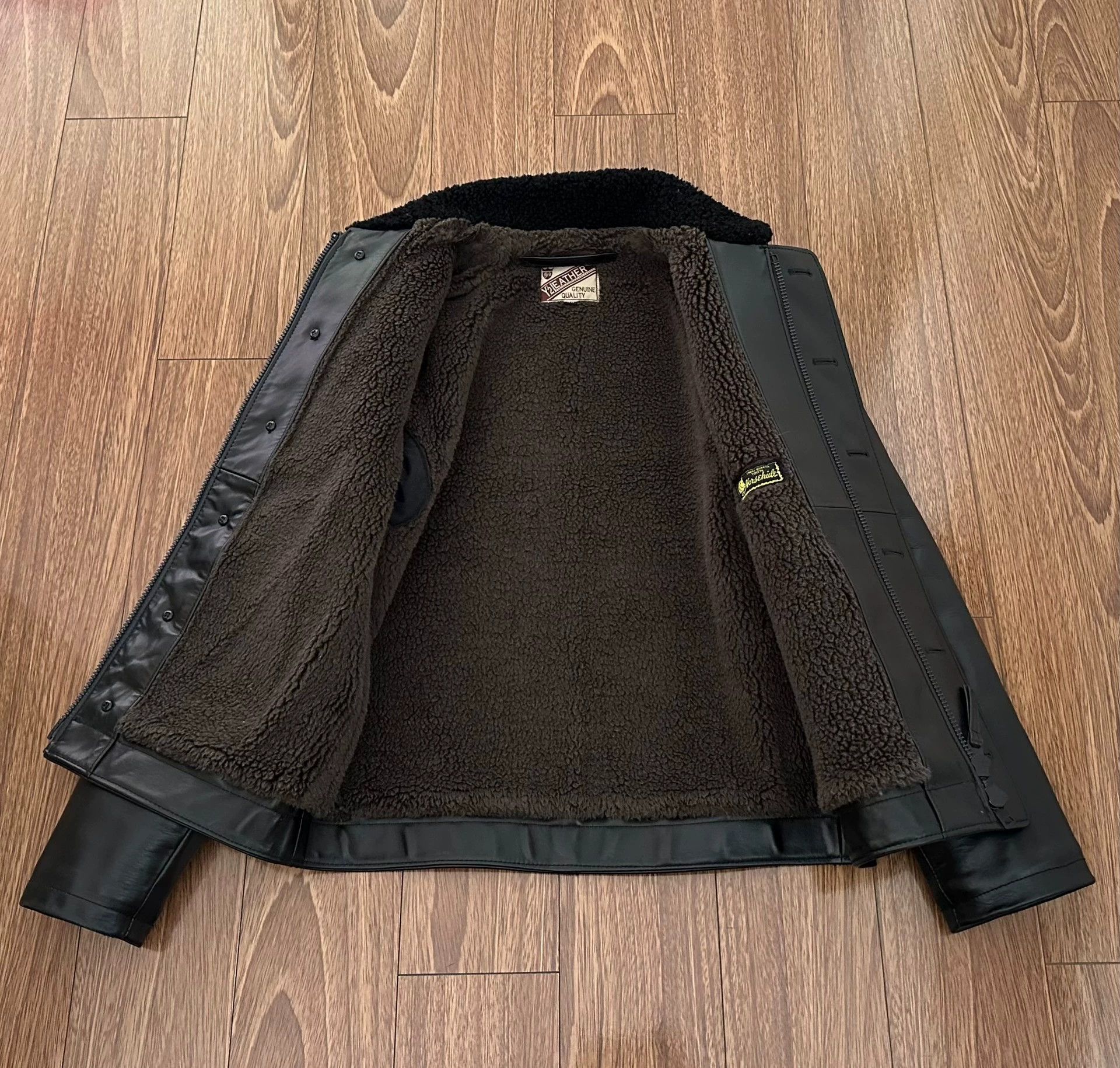 Other N-1 Horsehide Leather Deck Jacket 38 Good Condition Size S / US 4 / IT 40 - 3 Thumbnail