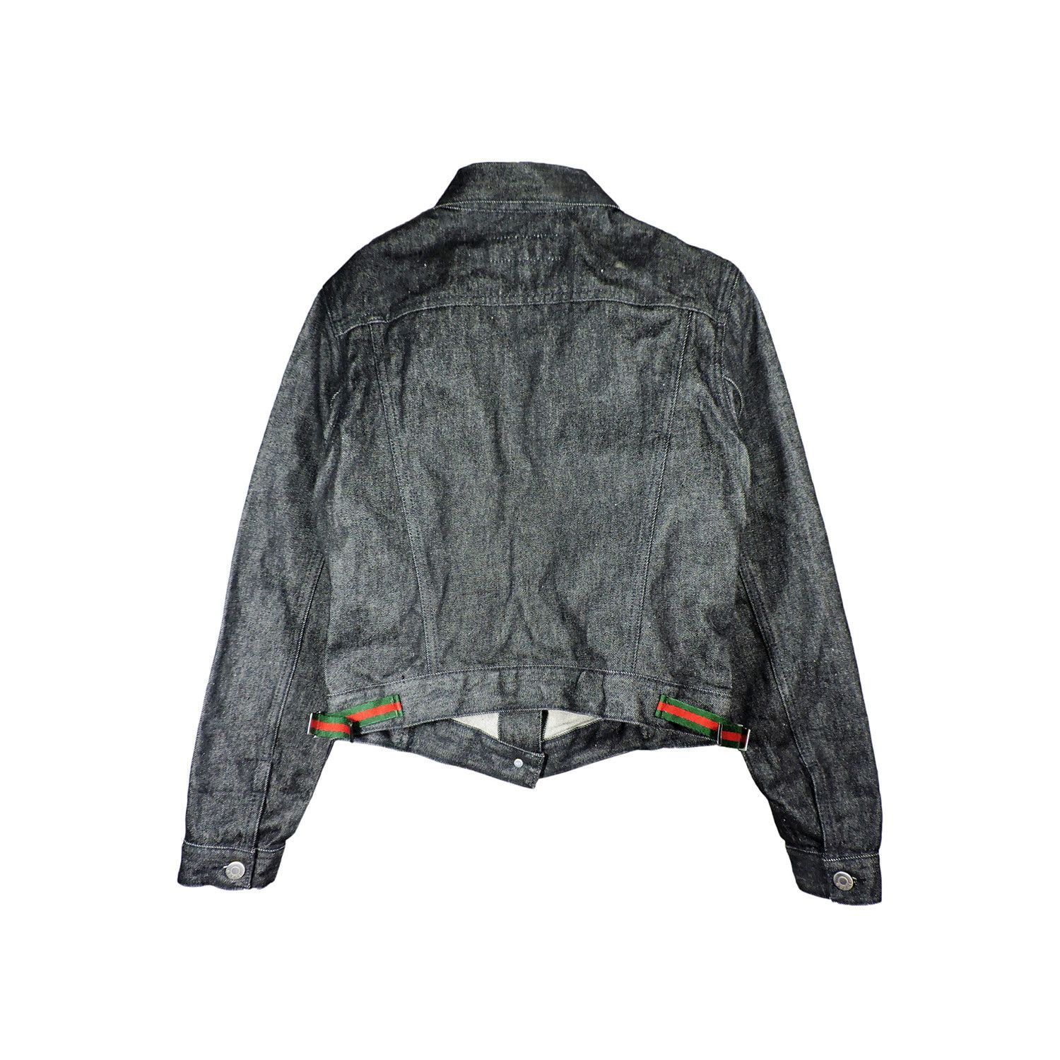 Gucci GUCCI BY TOM FORD BLACK DENIM JACKET Size S / US 4 / IT 40 - 2 Thumbnail
