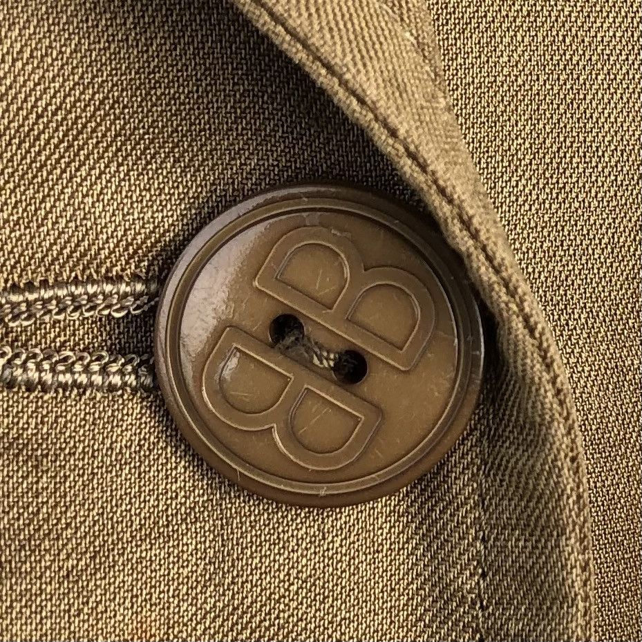 Balenciaga Vintage 90s Balenciaga Sport Linen Double Breasted Jacket Size US M / EU 48-50 / 2 - 9 Thumbnail