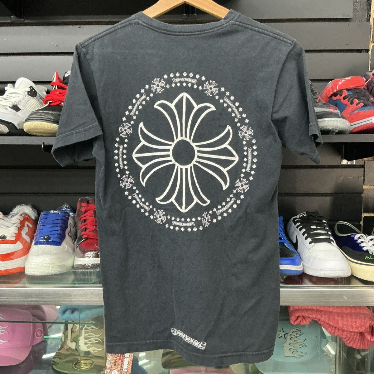 Chrome Hearts Chrome Hearts Black Plus Tee Sz S Size US S / EU 44-46 / 1 - 1 Thumbnail