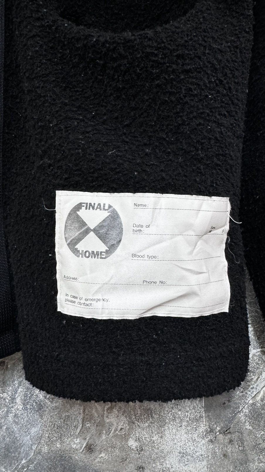 Final Home Vintage Final Home Hooded Fleece Jacket by KosukeTsumura Size US M / EU 48-50 / 2 - 4 Thumbnail
