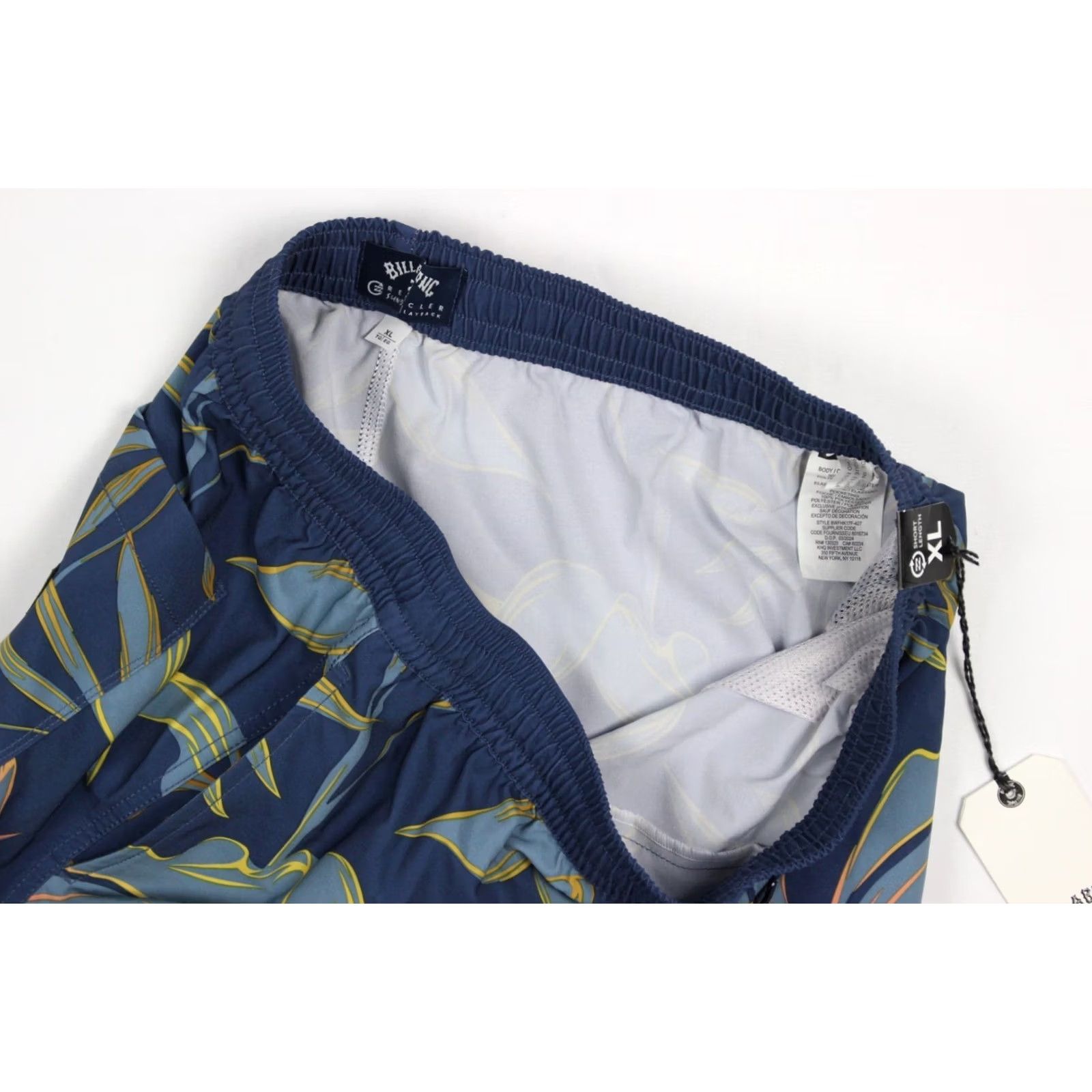 Billabong Billabong Men's Sundays Layback Volley Shorts XL Washed Blue Floral Size US 36 / EU 52 - 6 Thumbnail