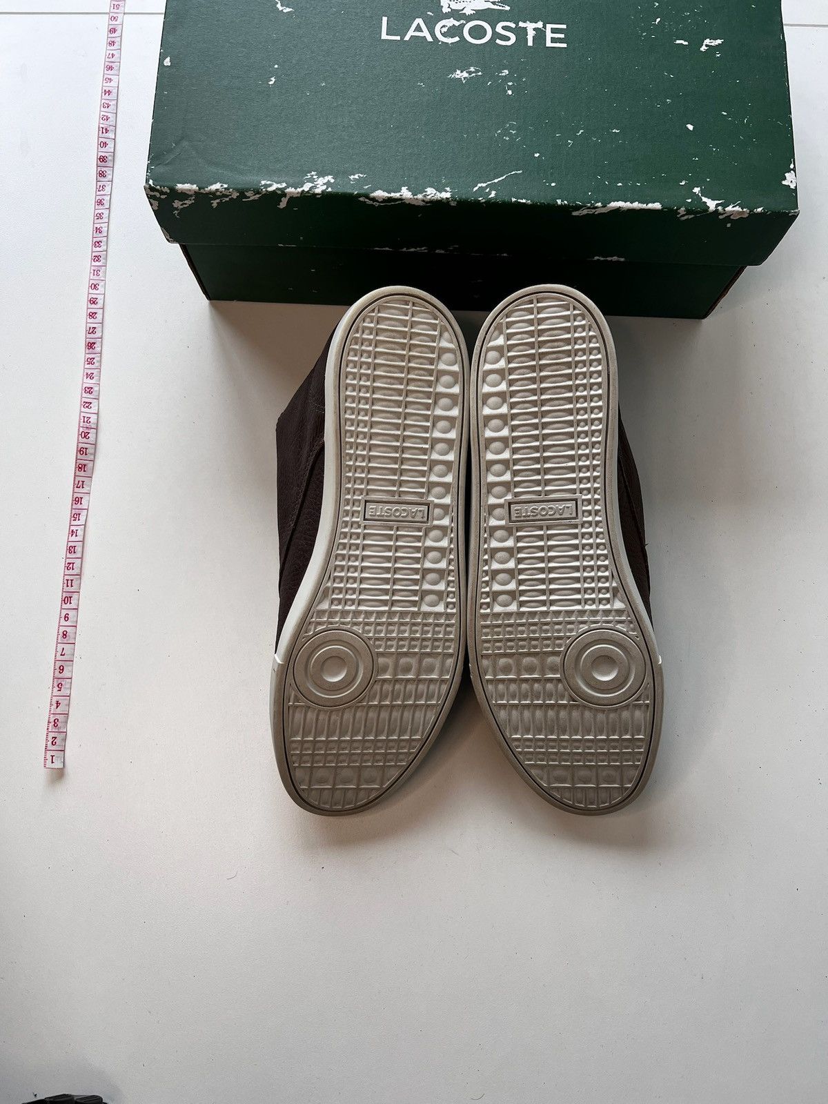 Lacoste Lacoste Casual Shoes - Brown Leather Size US 8 / EU 41 - 3 Thumbnail