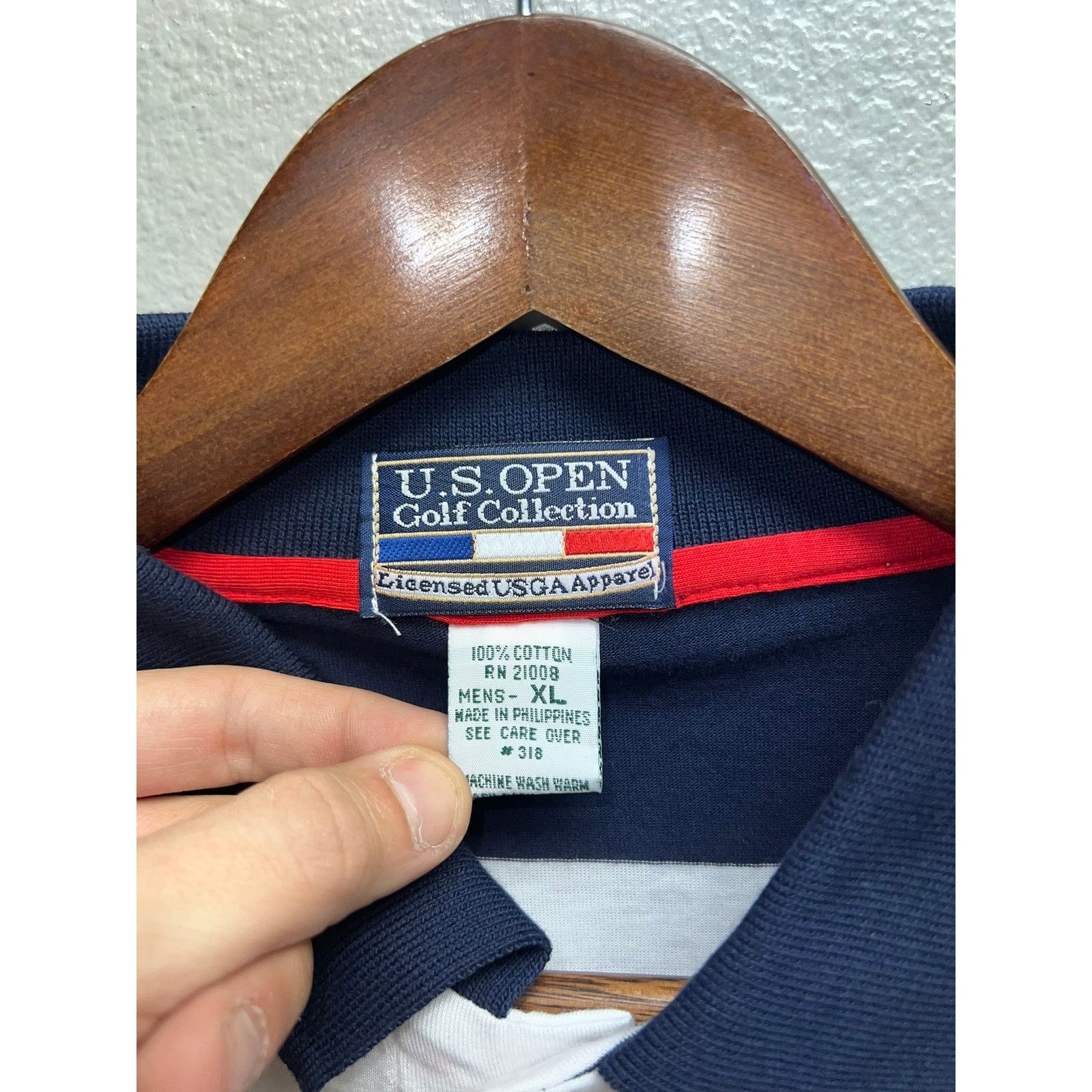 Vintage Vintage United States Open Pebble Beach Polo Shirt US 90s XL Size US XL / EU 56 / 4 - 5 Thumbnail