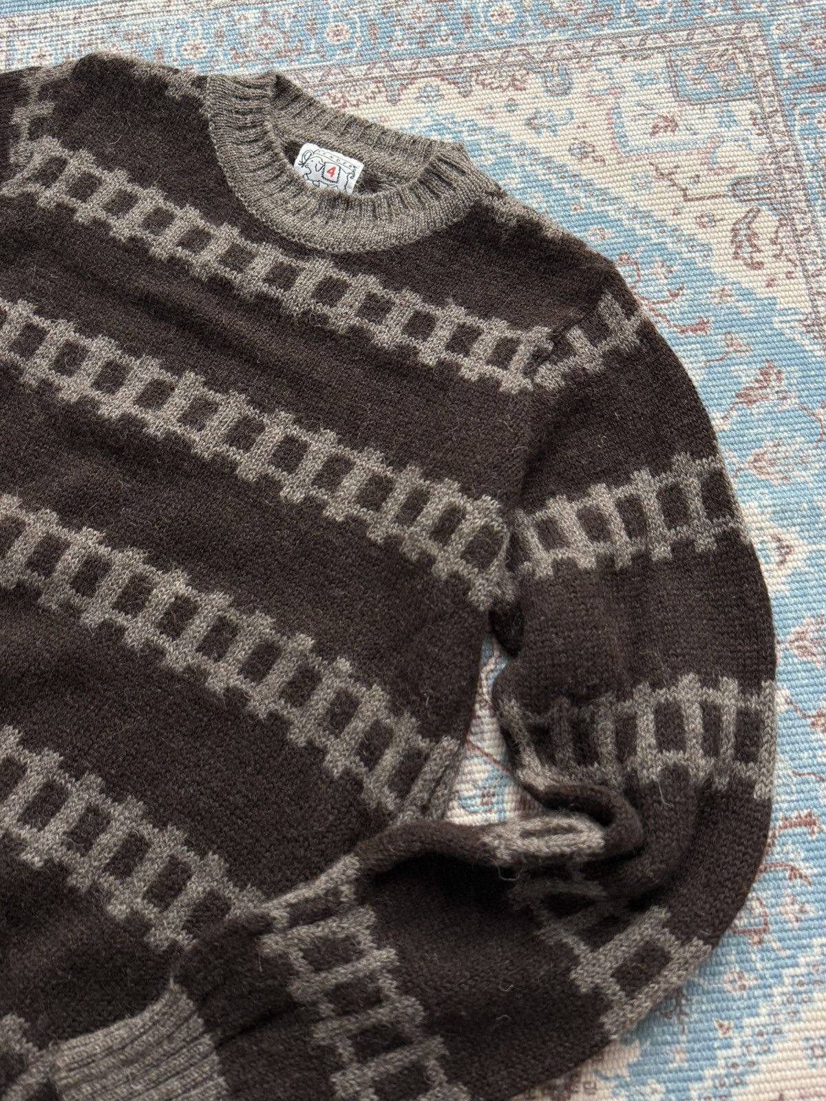 Tender Co. Rare Tender Co. Locomotive Pure Wool Scotland Sweater Sz M Size US M / EU 48-50 / 2 - 4 Thumbnail