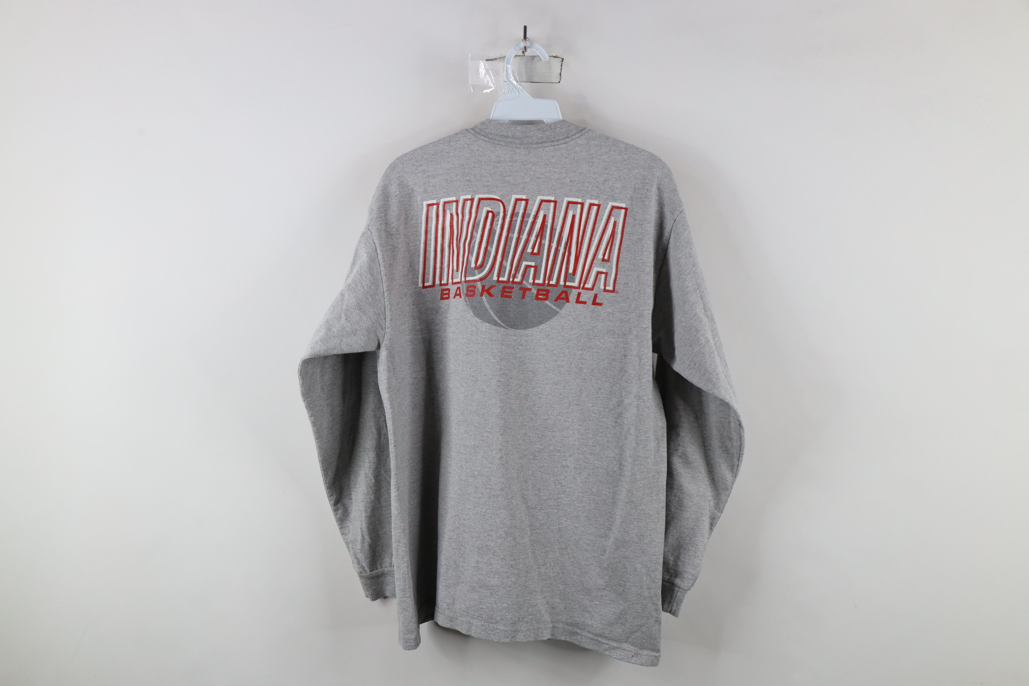 Vintage Vintage 90s University Basketball Long Sleeve T-Shirt USA Size US M / EU 48-50 / 2 - 9 Thumbnail