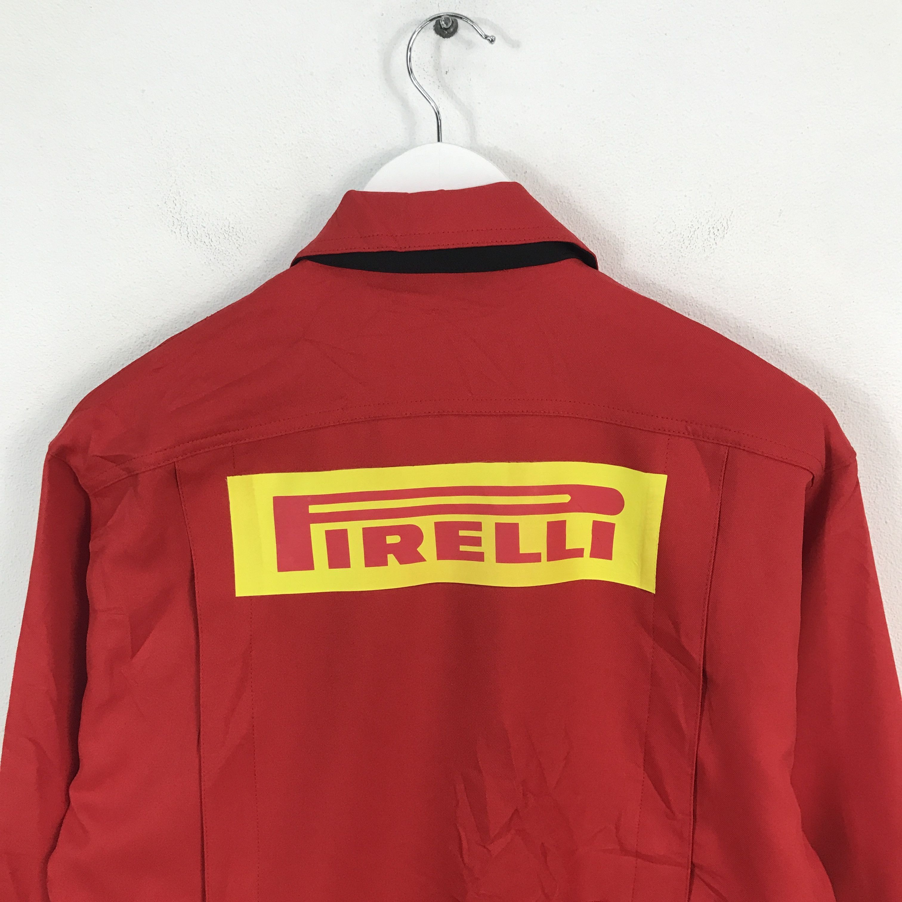 Japanese Brand Pirelli tyre Racing design Jacket Size US M / EU 48-50 / 2 - 4 Thumbnail