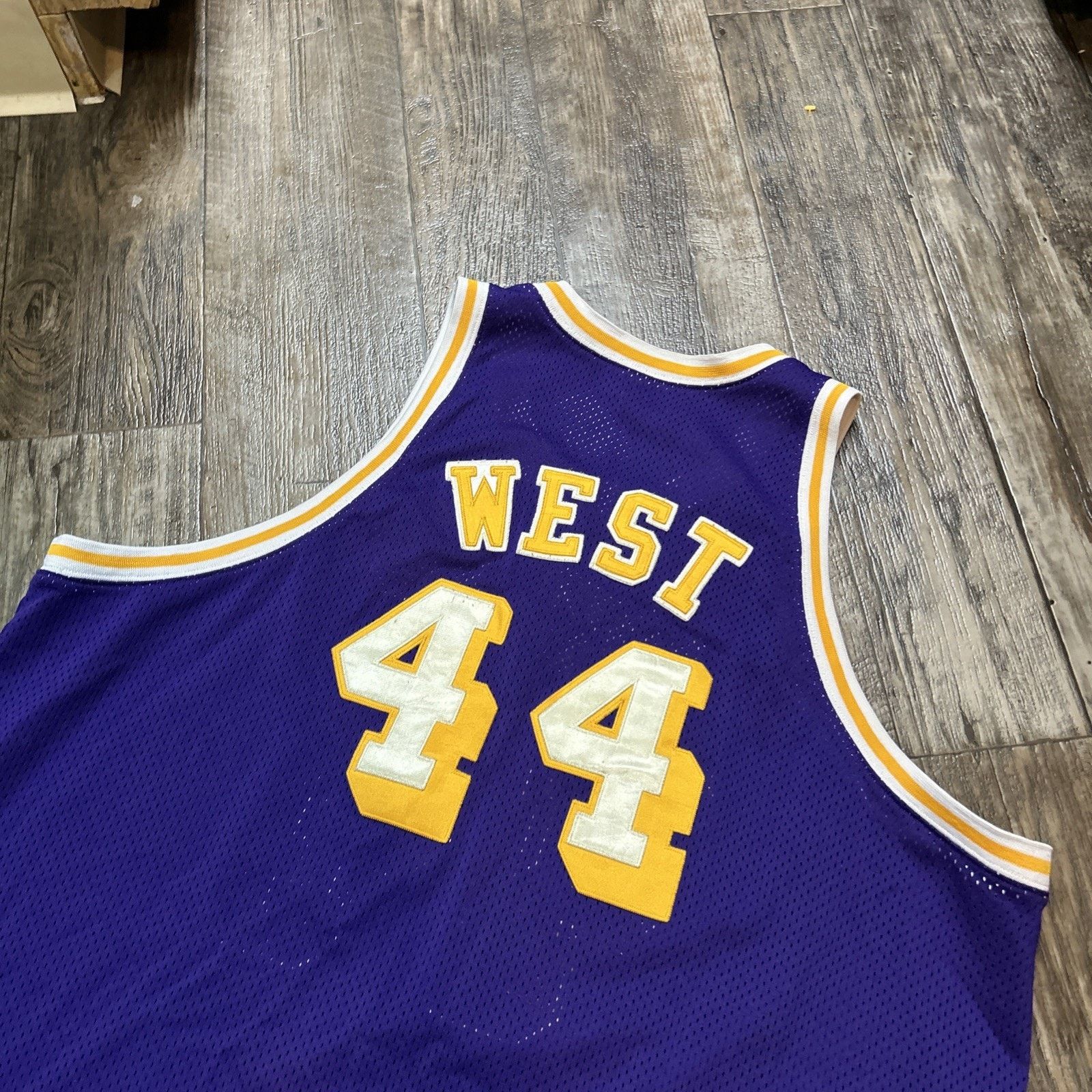 Other VINTAGE JERRY WEST LOS ANGELES LAKERS JERSEY Size US XXL / EU 58 / 5 - 5 Thumbnail
