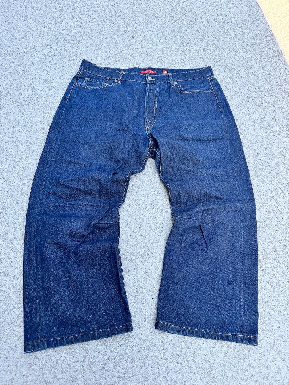 Ed Hardy × Vintage Vintage Baggy Ed Hardy Embroidered Denim Size US 42 / EU 58 - 6 Thumbnail