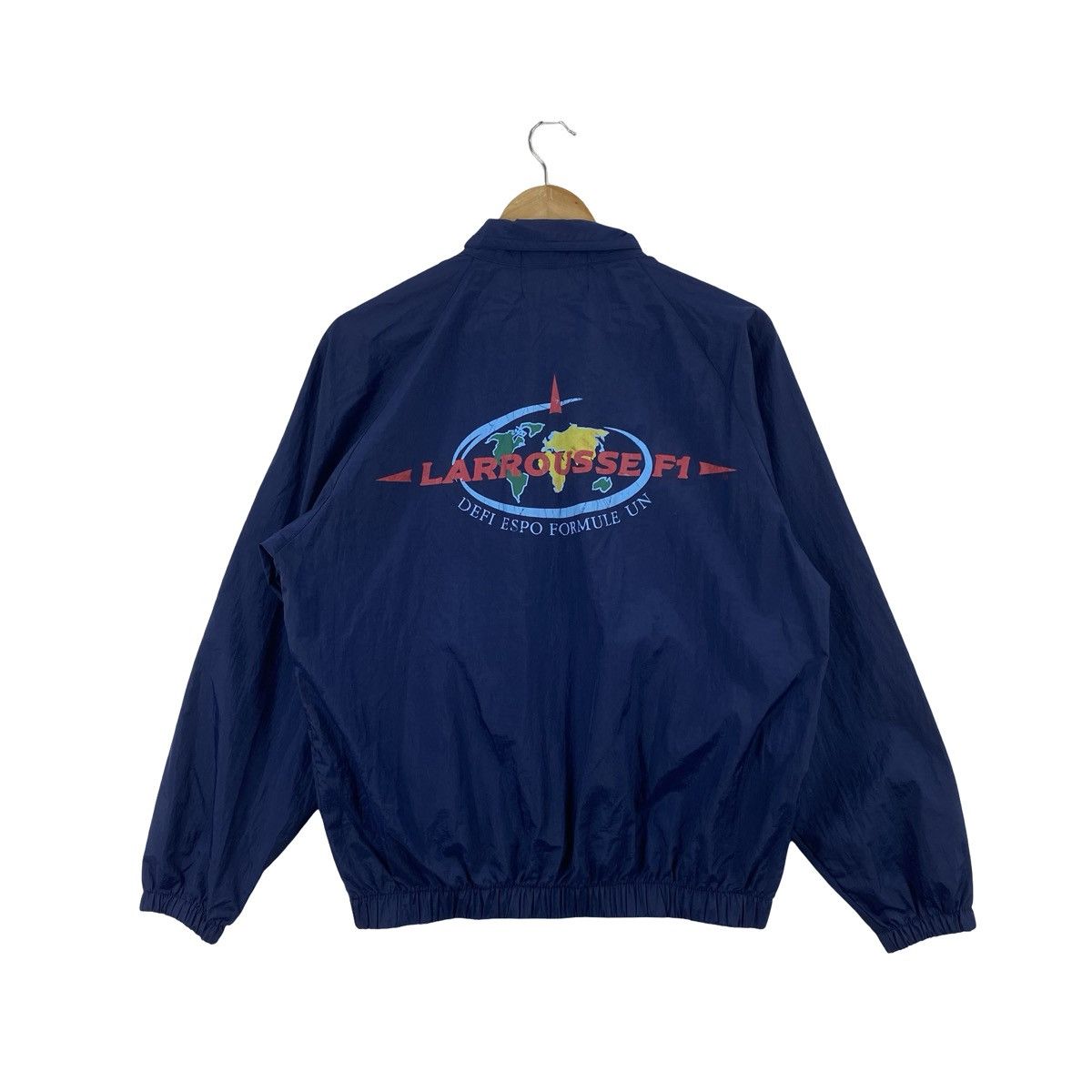 Vintage Vintage LARROUSSE F1 France Formula One Racing Windbreaker Size US XXL / EU 58 / 5 - 8 Thumbnail