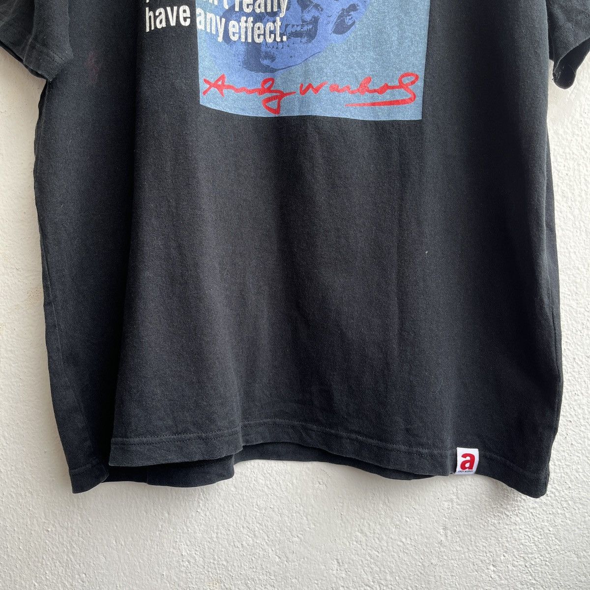 Andy Warhol ANDY WARHOL SKULL FRONT PRINTED TSHIRT UNIQLO Size US XL / EU 56 / 4 - 9 Thumbnail