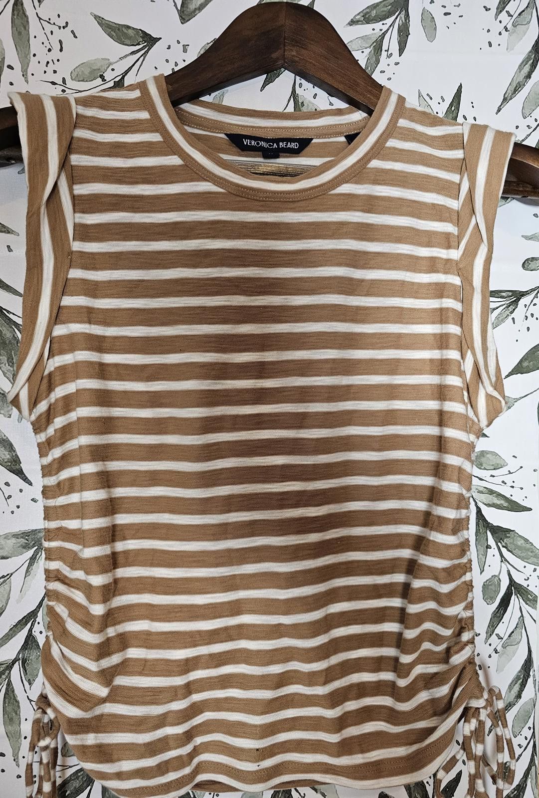 Other Veronica Beard Shirt Tan Womens XS Sleeveless Size XS / US 0-2 / IT 36-38 - 1 Thumbnail