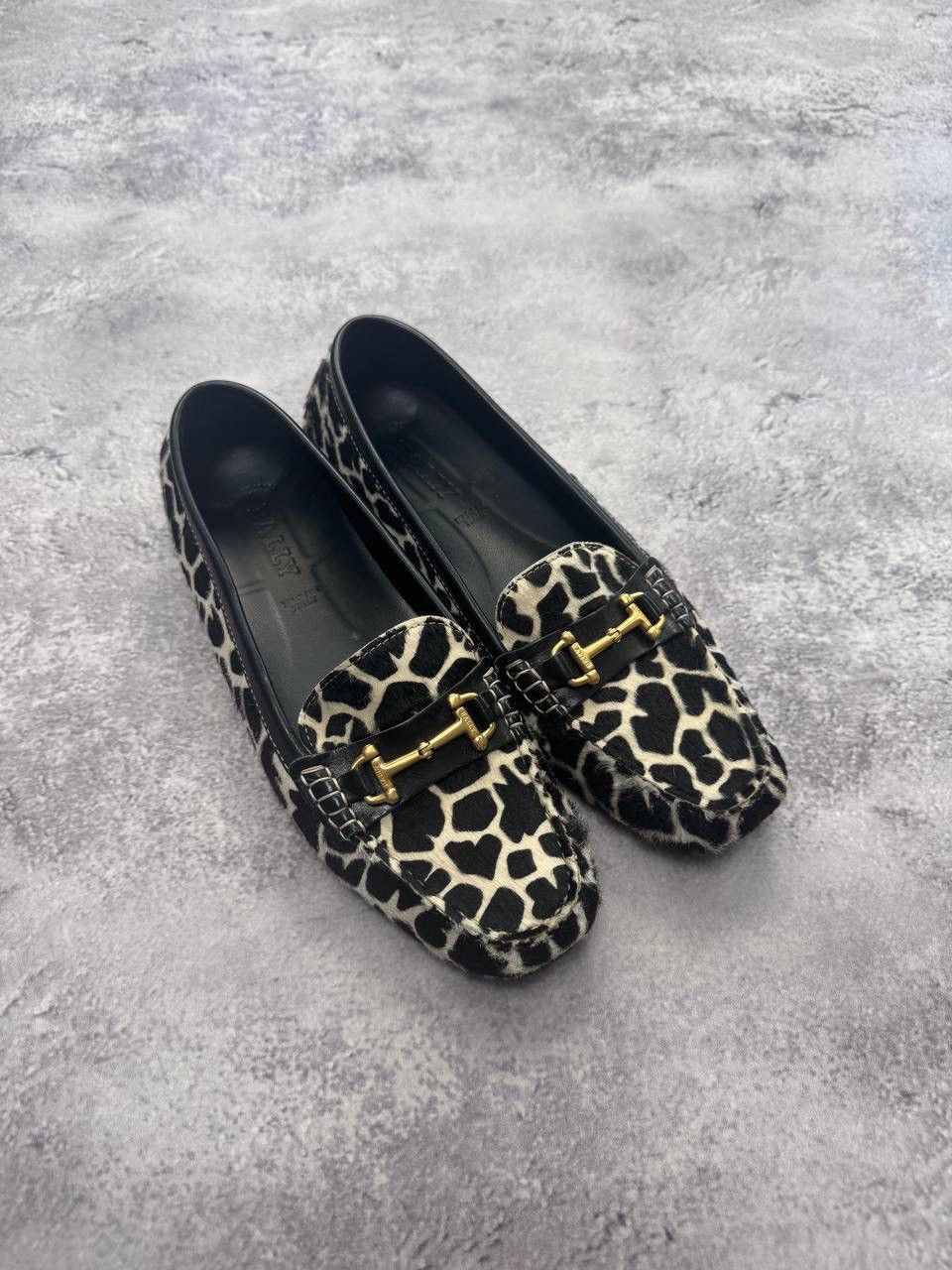 Bally Women’s Designer Dalmatian Print Loafers