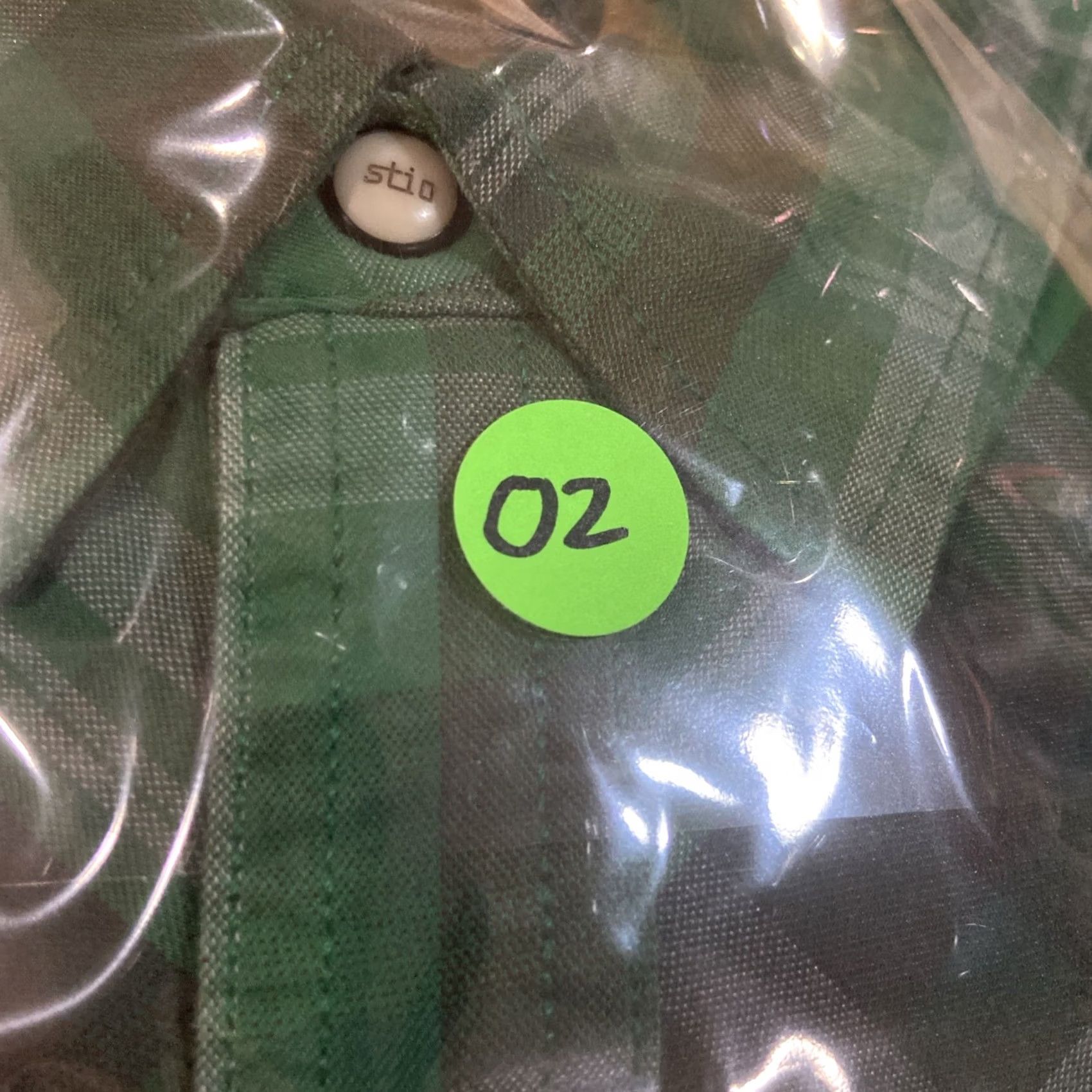 Vintage Stio Long Sleeve Cotton Button-Down Shirt Regular M Green Plaid Size US M / EU 48-50 / 2 - 6 Thumbnail