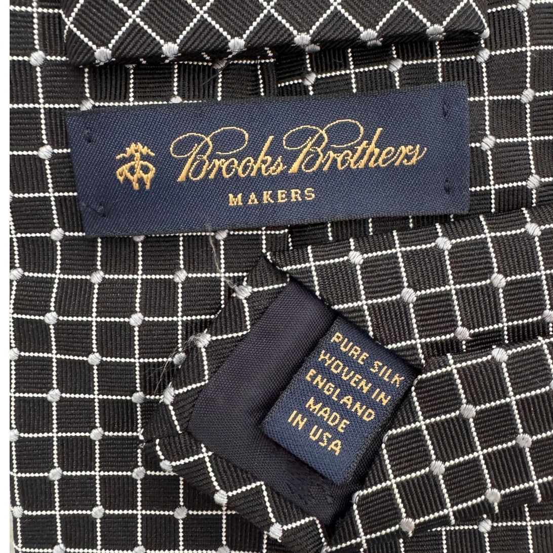 Brooks Brothers Brooks Brothers 100% silk window pane check tie 4” w Size ONE SIZE - 4 Thumbnail