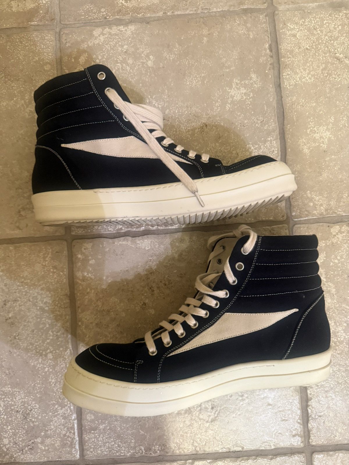 Rick Owens Drkshdw Rick Owens Drkshdw highs Size US 12 / EU 45 - 8 Thumbnail