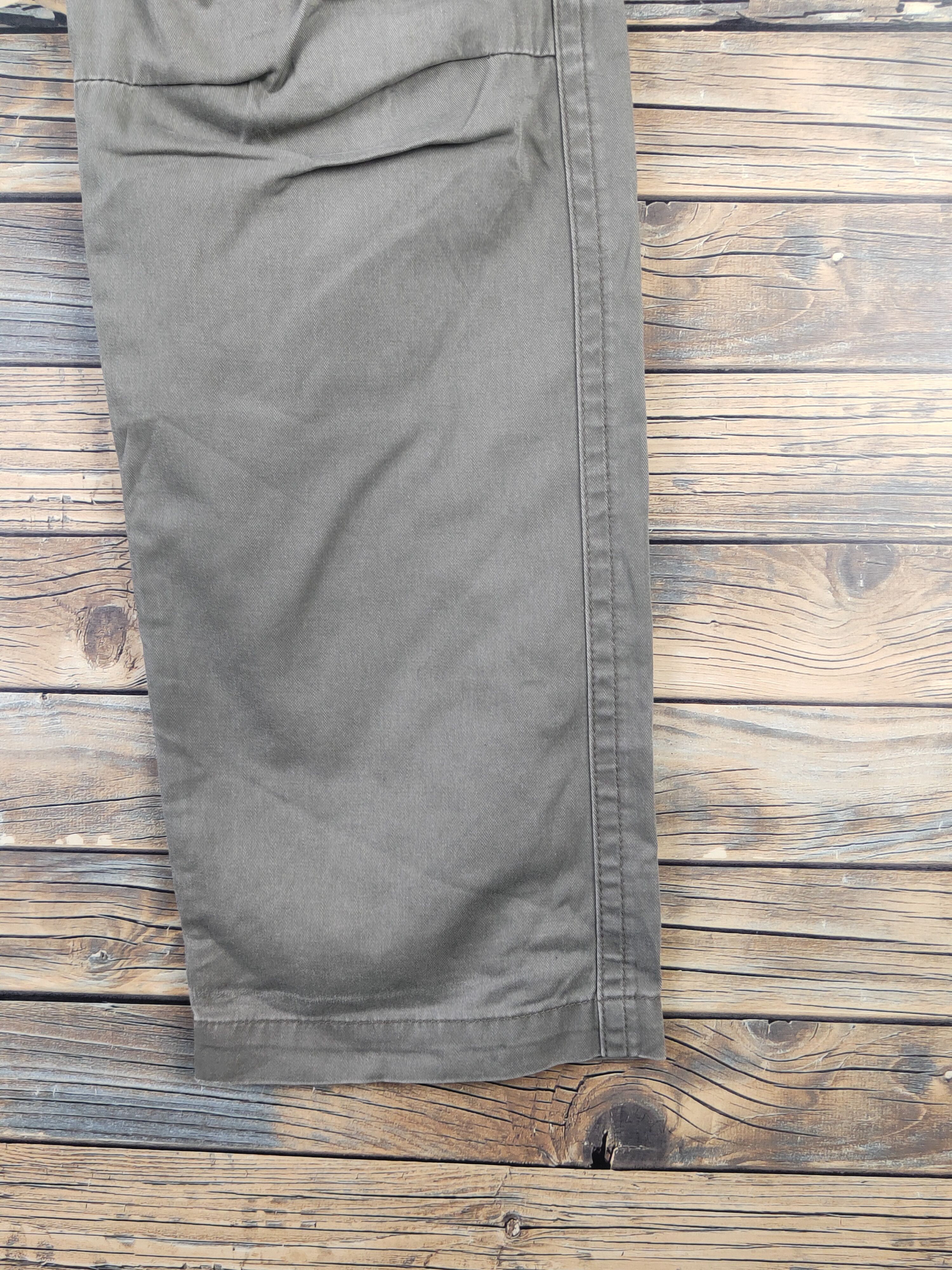 Japanese Brand DL Villand Olive Multipocket Tactical Cargo Pants #1497 Size US 32 / EU 48 - 6 Thumbnail