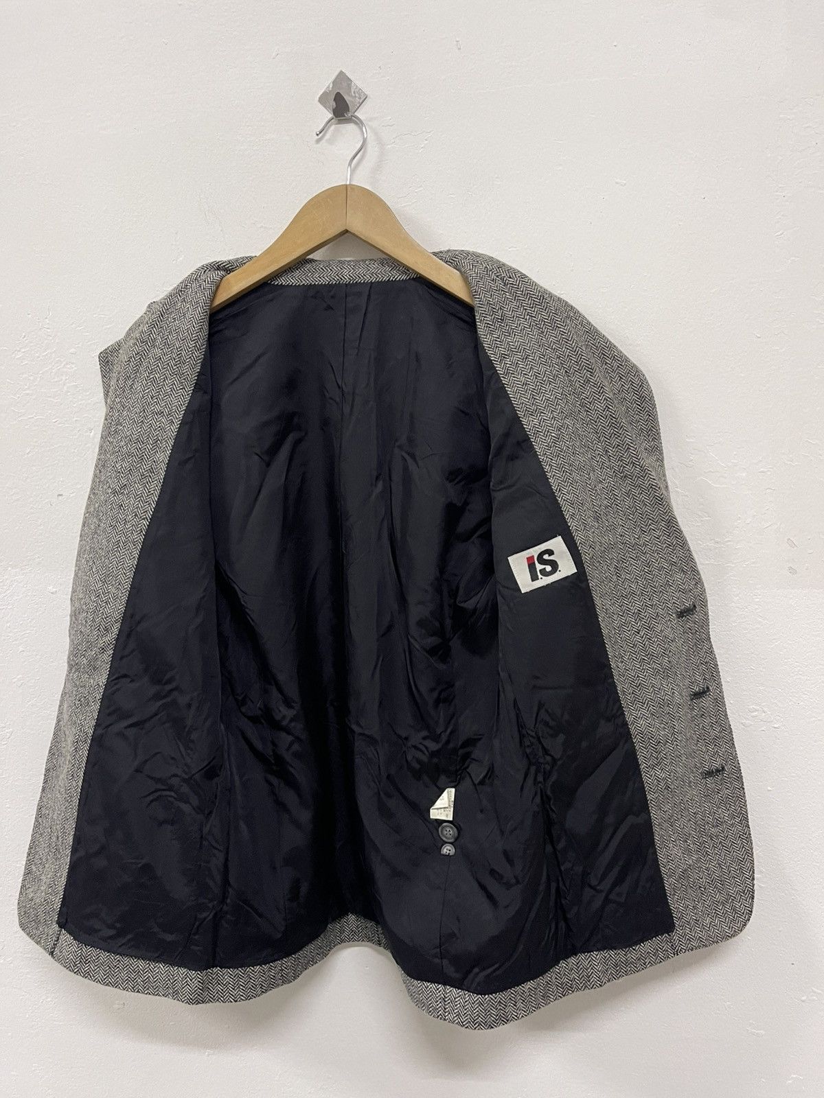 Issey Miyake × Vintage Issey Miyake Wool Coat Jacket Size US M / EU 48-50 / 2 - 5 Thumbnail