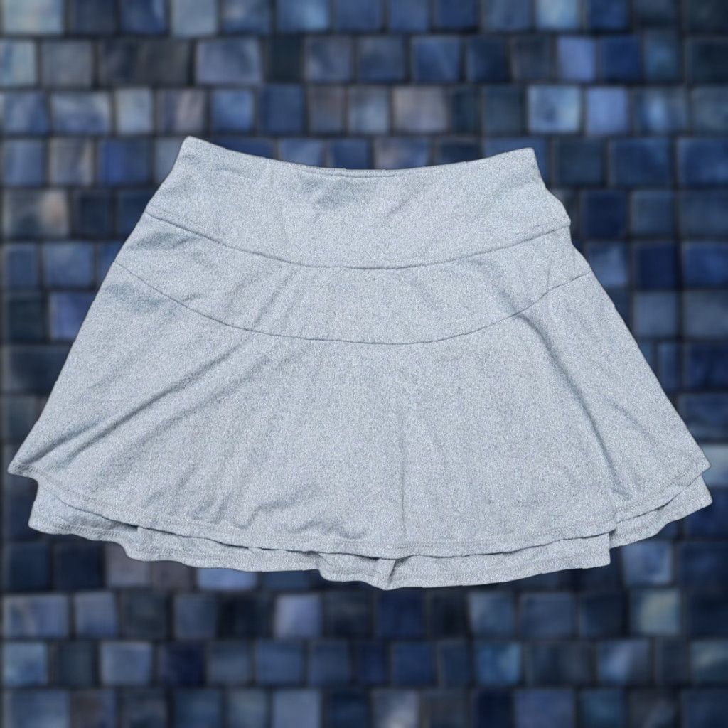Kyodan Kyodan Skort Women S Gray Activewear Skort Elastic Waist Nylon Polyester Spandex Size 28" / US 6 / IT 42 - 1 Thumbnail