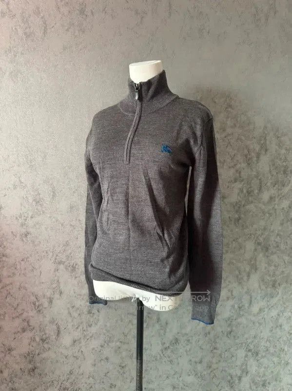 Other Burberry Gray Wool Long Sleeve Sweater. Size M / US 6-8 / IT 42-44 - 1 Thumbnail