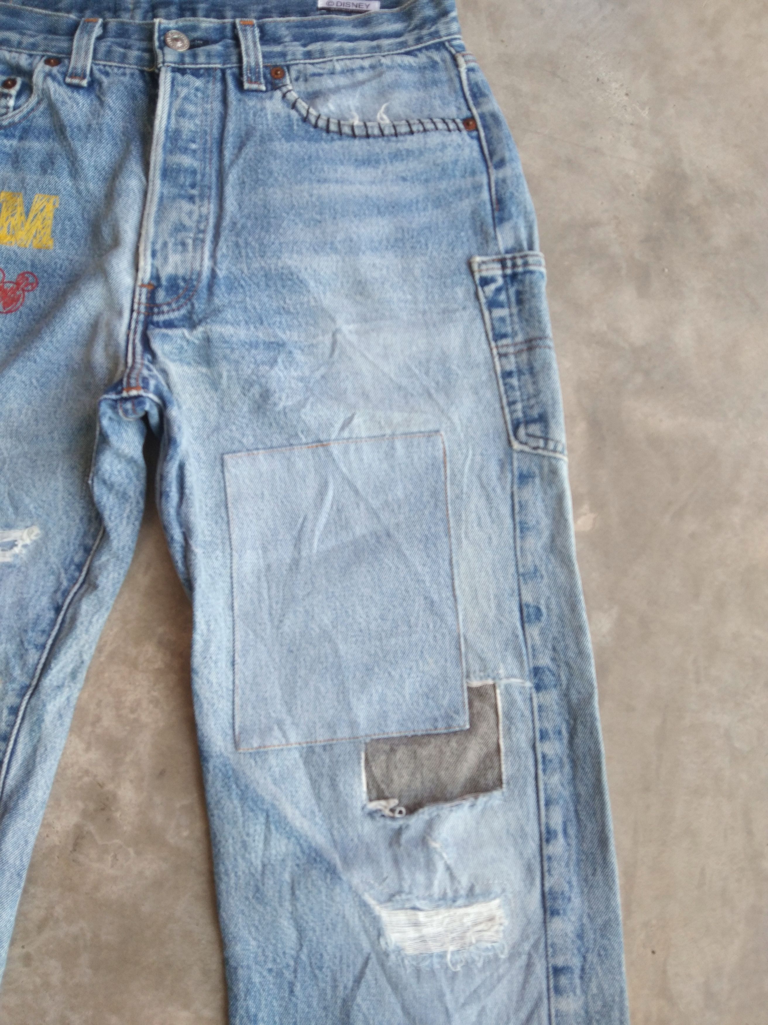 Levi's 80s Vintage Levi's 501 x Disney Made In USA Jeans 32x34 Size US 32 / EU 48 - 11 Thumbnail