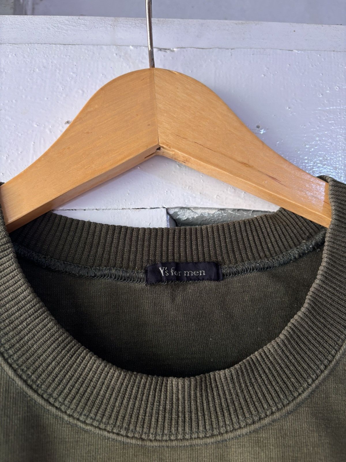 Yohji Yamamoto Vintage Worn Yohji Yamamoto Y’s For Men Sleeveles Sweatshirt Size US L / EU 52-54 / 3 - 4 Thumbnail