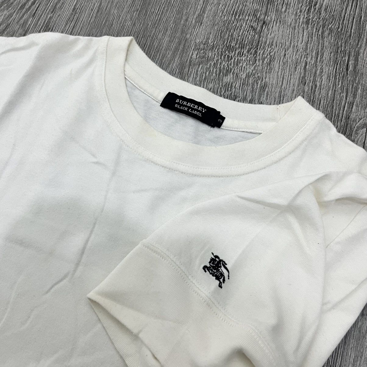 Burberry Burbery Black Label White Tee Size US M / EU 48-50 / 2 - 5 Thumbnail