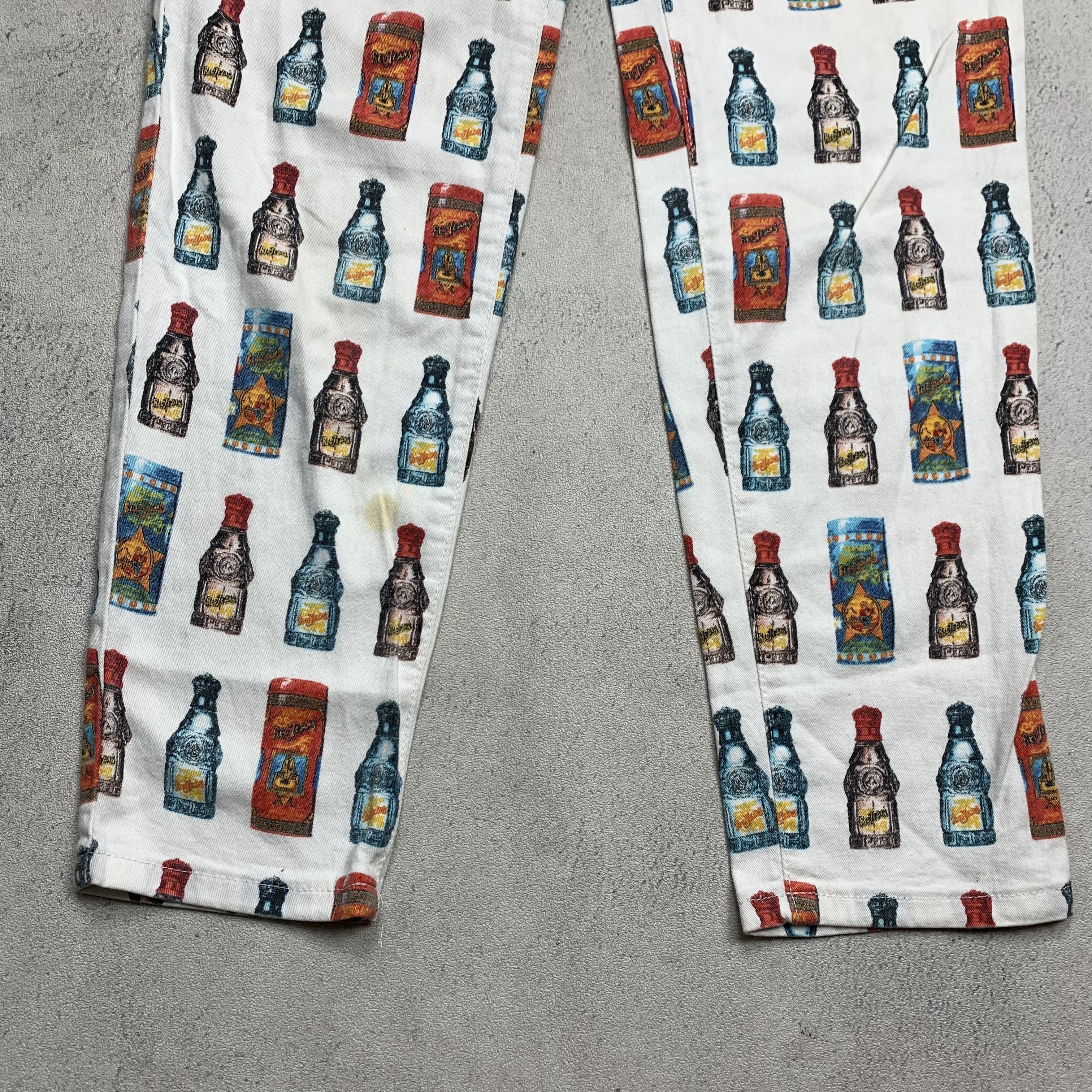 Versace 90s Versace Perfume Bottle Fullprint Pants Size 25" / US 0 / IT 36 - 4 Thumbnail