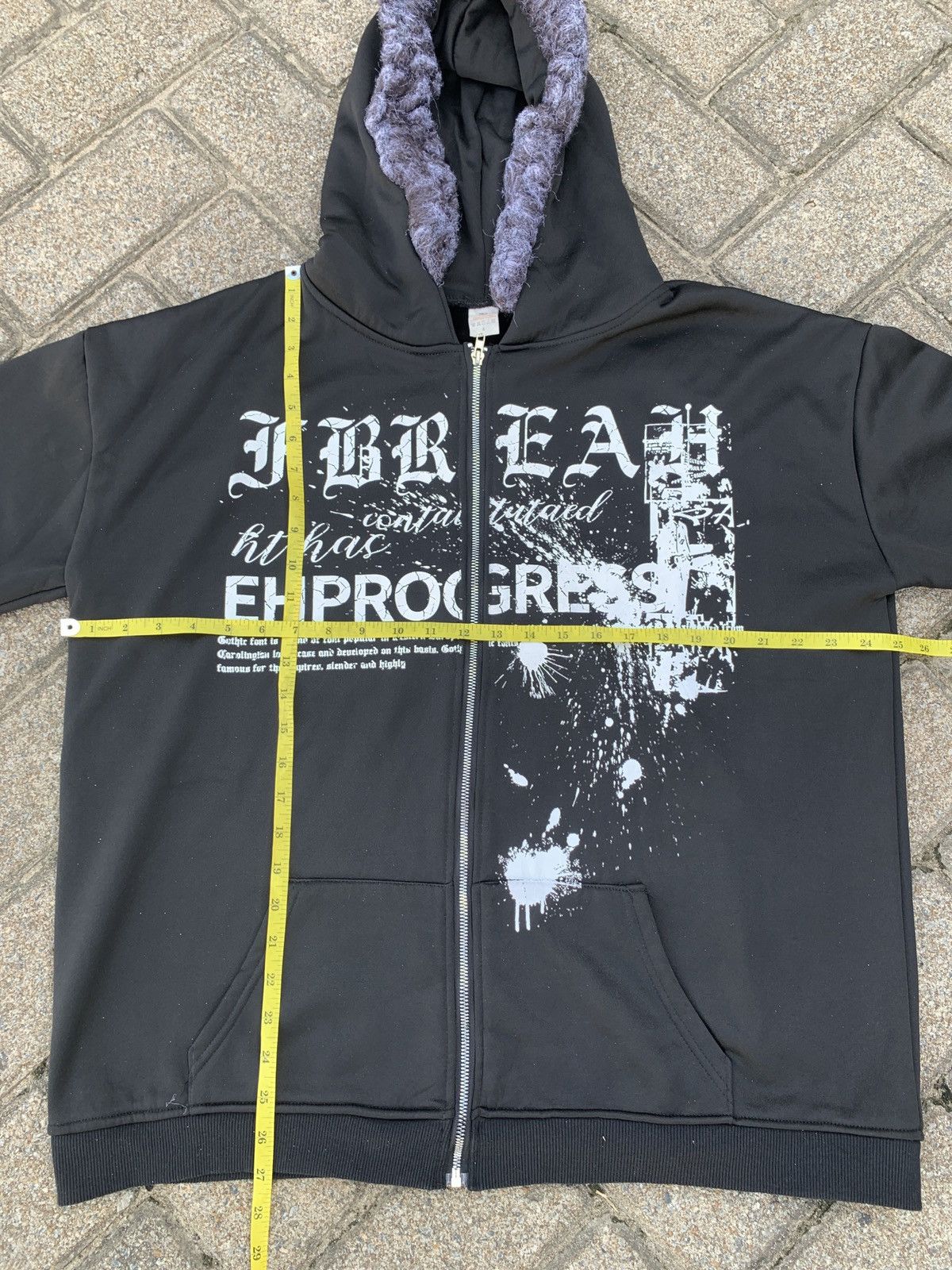 If Six Was Nine Fur hoodie ehprogress poem Ifsixwasnine Lgb Style Size US L / EU 52-54 / 3 - 6 Thumbnail
