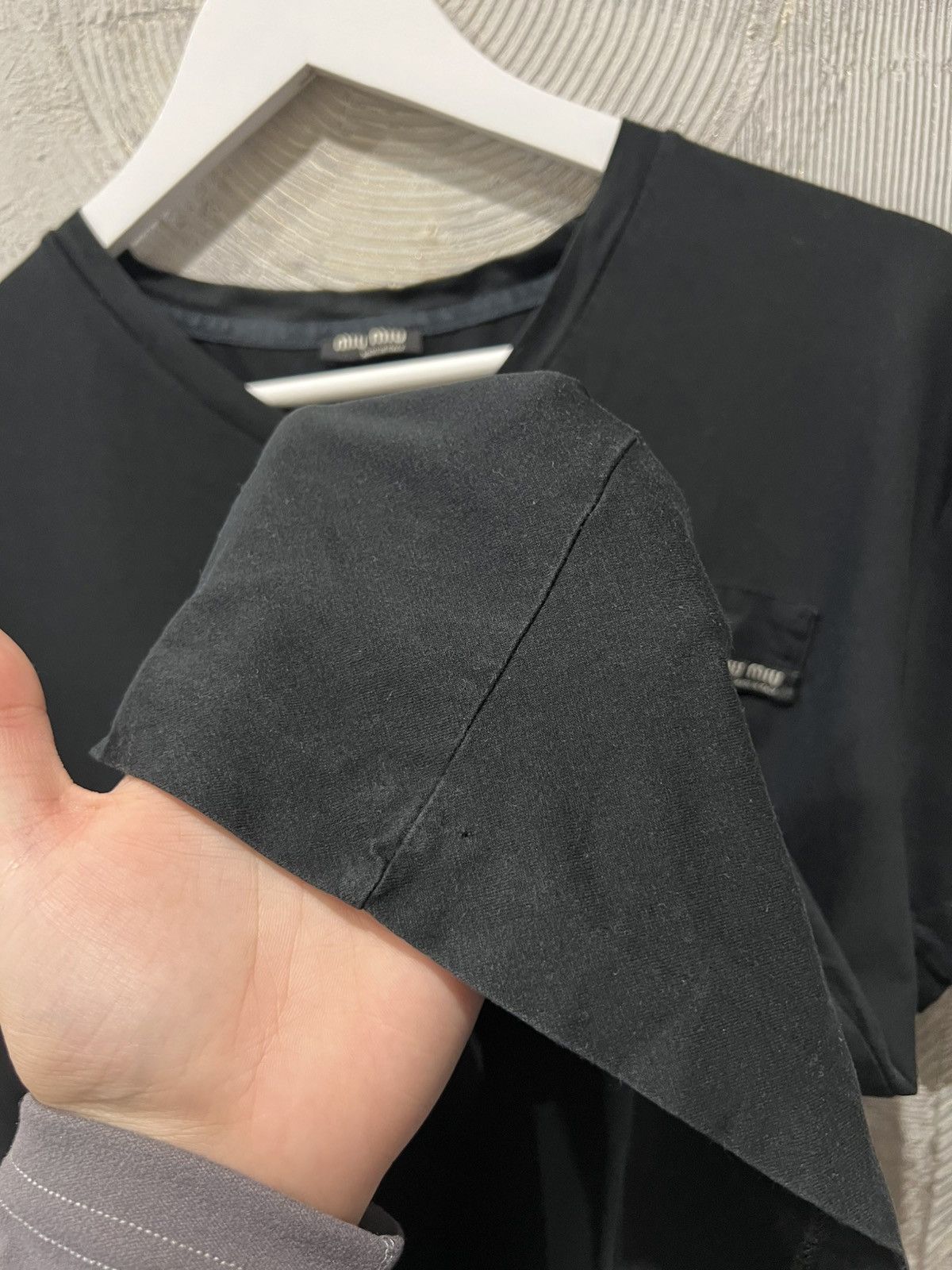 Miu Miu Miu miu vintage T Shirt V neck Size M / US 6-8 / IT 42-44 - 8 Thumbnail