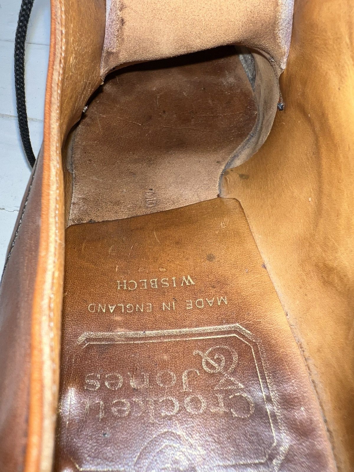 Crockett & Jones VTG Crockett & Jones Brown Leather Derby Dress Shoes Size US 9 / EU 42 - 11 Thumbnail