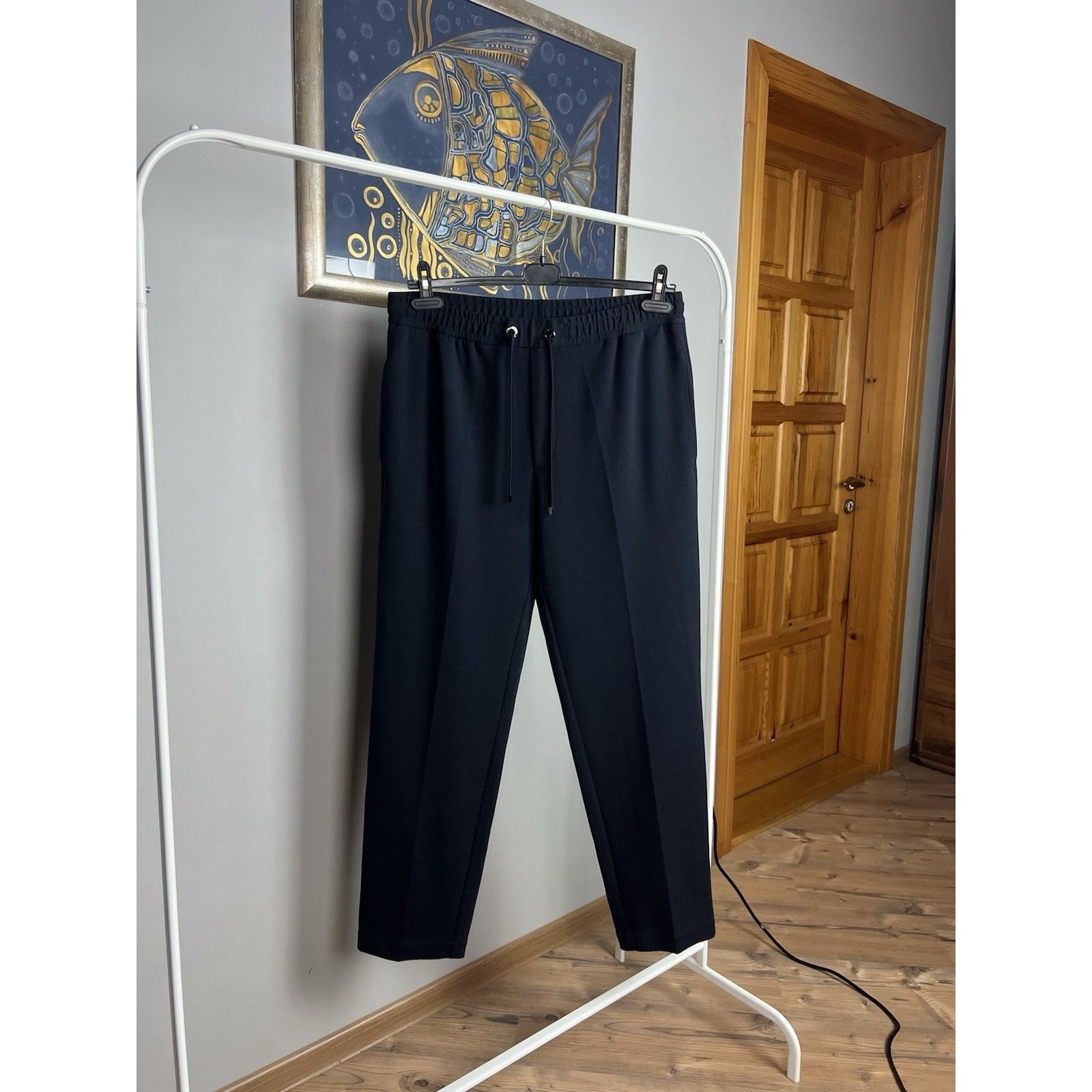 Moncler MINT! Moncler Men`s Pantalone Sportivo Blue Jogger Sweatpant Size US 32 / EU 48 - 2 Thumbnail