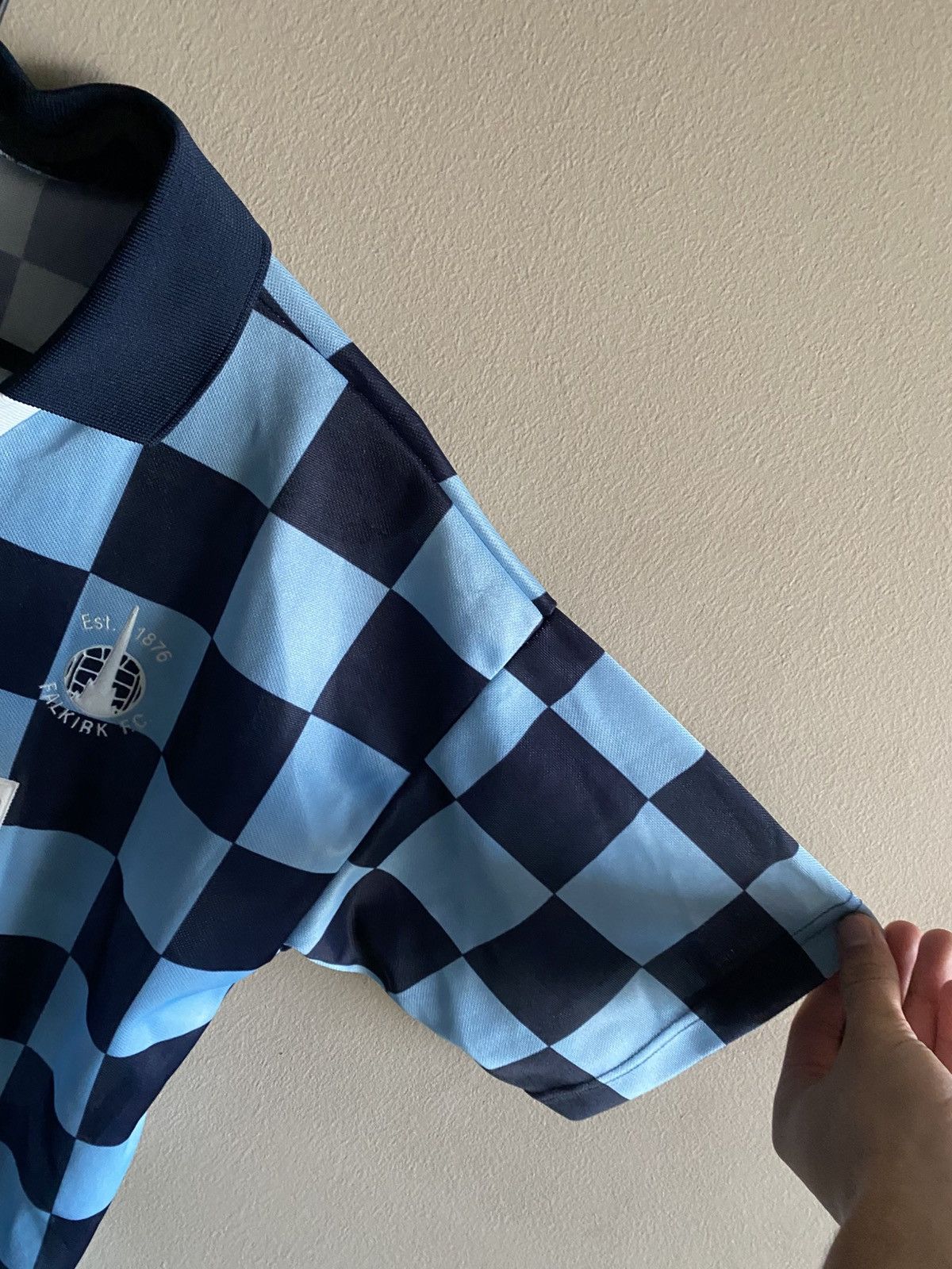Le Coq Sportif Vintage 1996/1997 Falkirk Home Le Coq Sportif Soccer Jersey Size US L / EU 52-54 / 3 - 6 Thumbnail