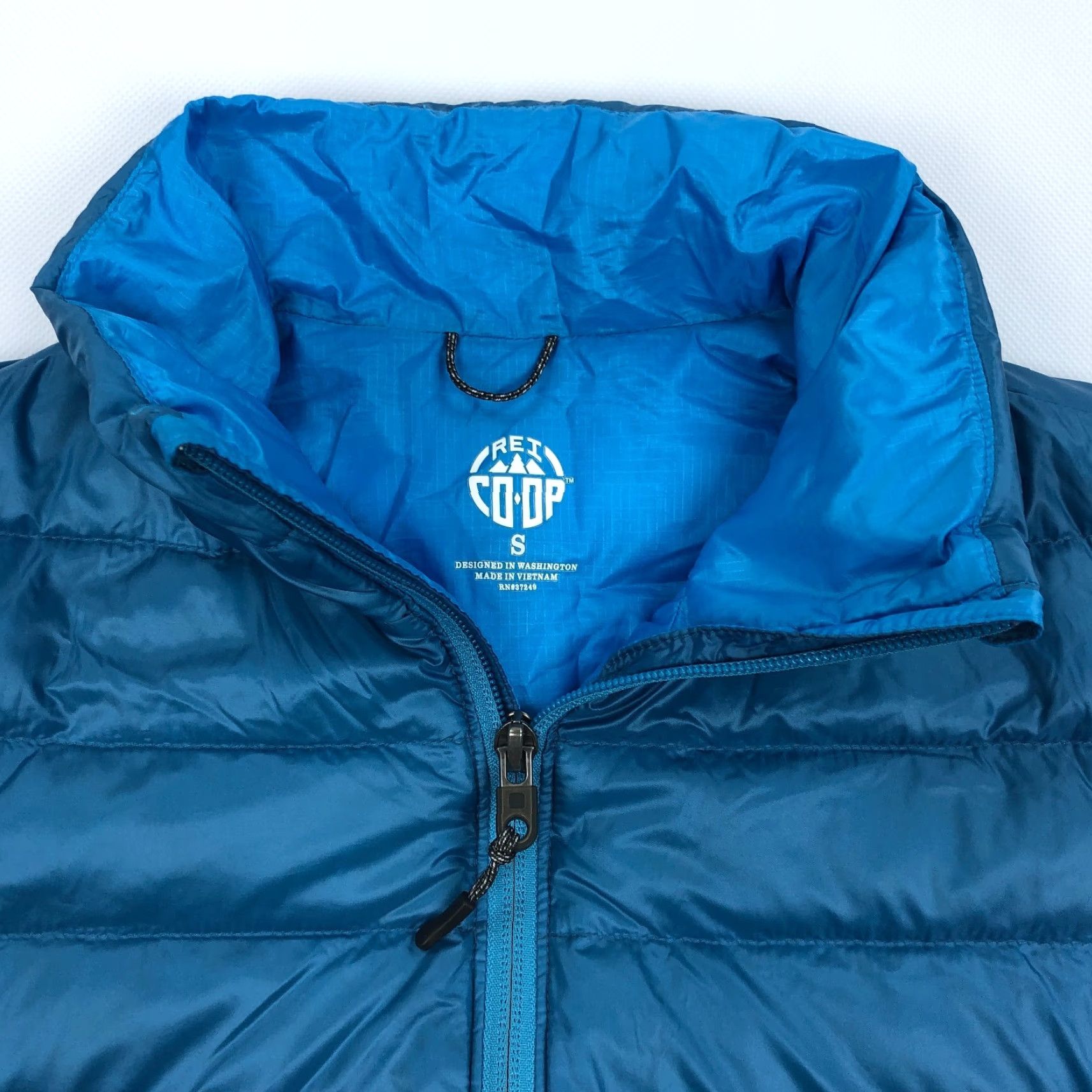 Vintage REI Coop Down Puffer Jacket Womens Small Blue Size S / US 4 / IT 40 - 2 Thumbnail