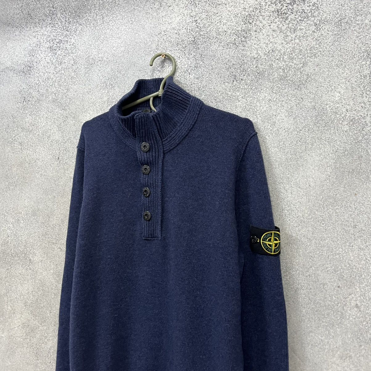 Stone Island Stone Island Knitted Sweater Turtleneck Golf M Size US M / EU 48-50 / 2 - 2 Thumbnail