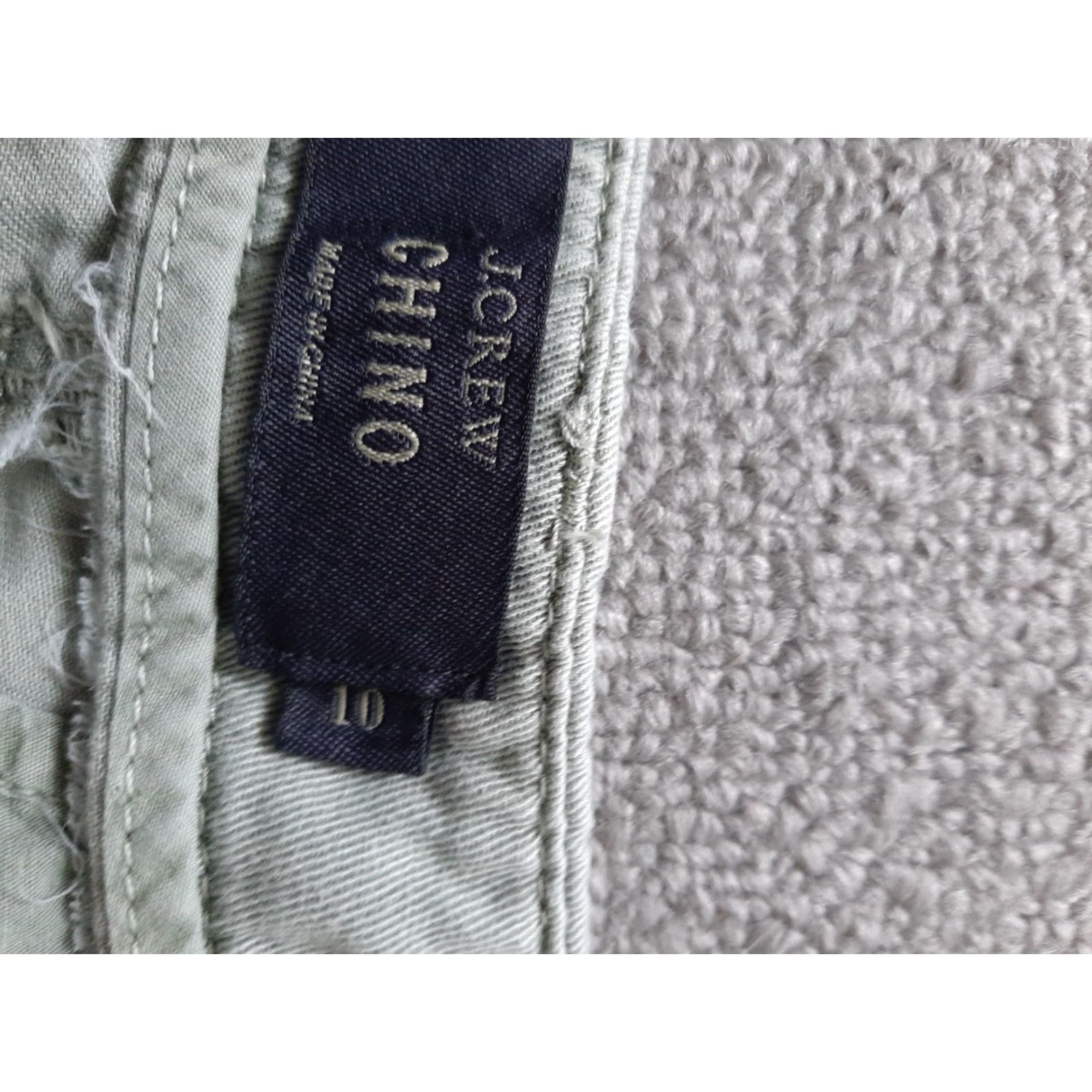J.Crew J.CREW Shorts Womens Size 10 Chino Gray Regular Size 10 Womens Chino Shorts Size 32" / US 10 / IT 46 - 4 Thumbnail