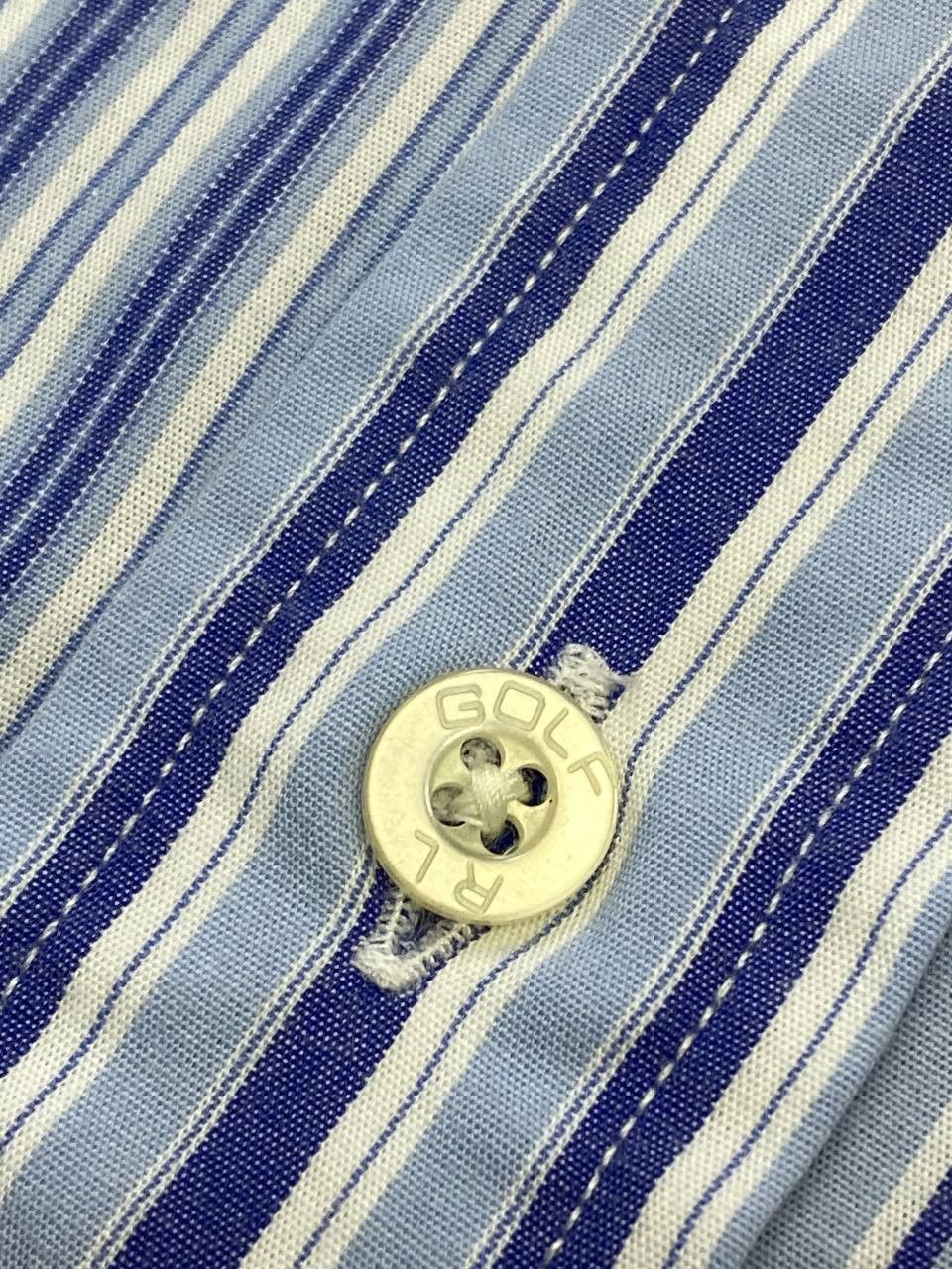 Polo Ralph Lauren Vintage Polo Golf Ralph Lauren Striped Small Logo Shirt Size US M / EU 48-50 / 2 - 9 Thumbnail