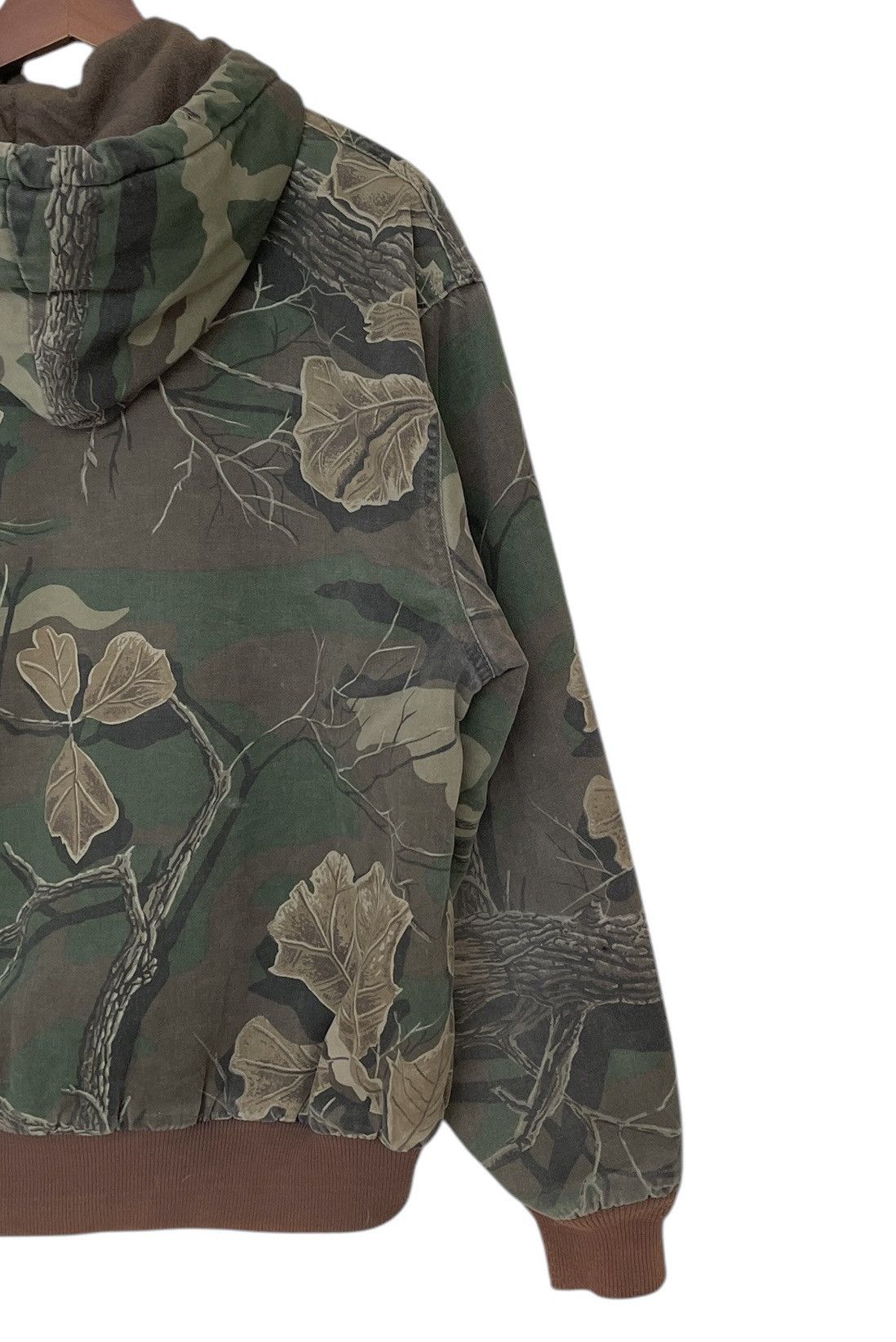 Vintage Vintage Brand Commander Hunting Zipper Hoodie 1990s Size US L / EU 52-54 / 3 - 6 Thumbnail