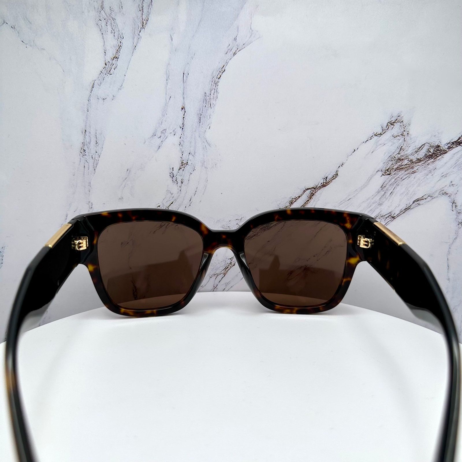 Versace NEW VERSACE Sunglasses Brown Black Tortoise Gold Medusa Size ONE SIZE - 19 Thumbnail