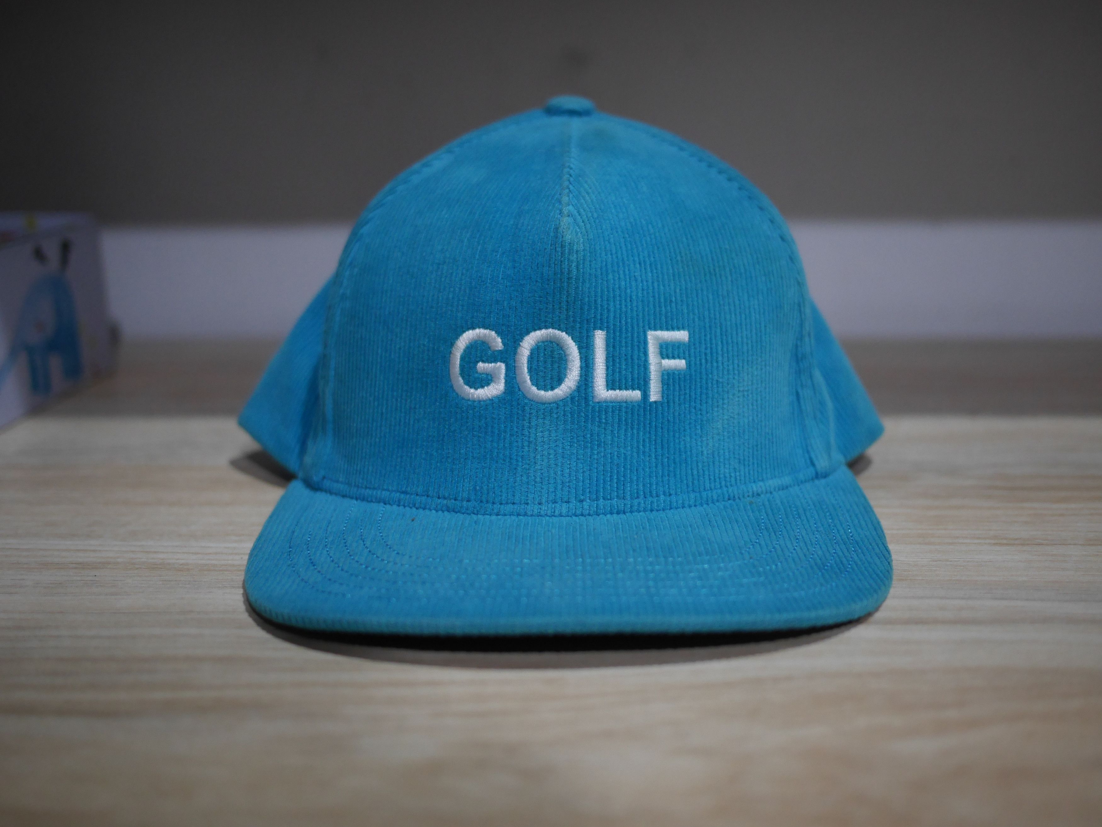 Golf Wang Golf Wang Blue Corduroy Snapback hat