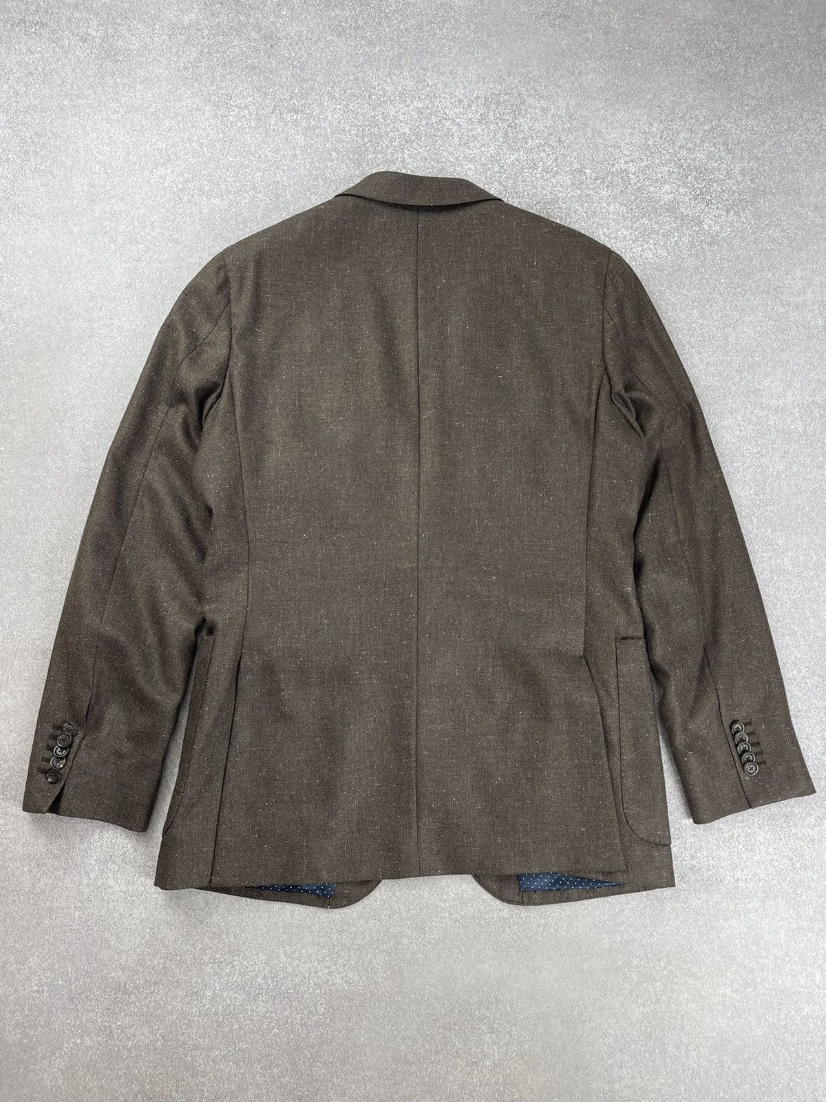 Designer Pelikamo Zurich Silk/Wool Blazer Jacket Men’s Size US M / EU 48-50 / 2 - 12 Thumbnail