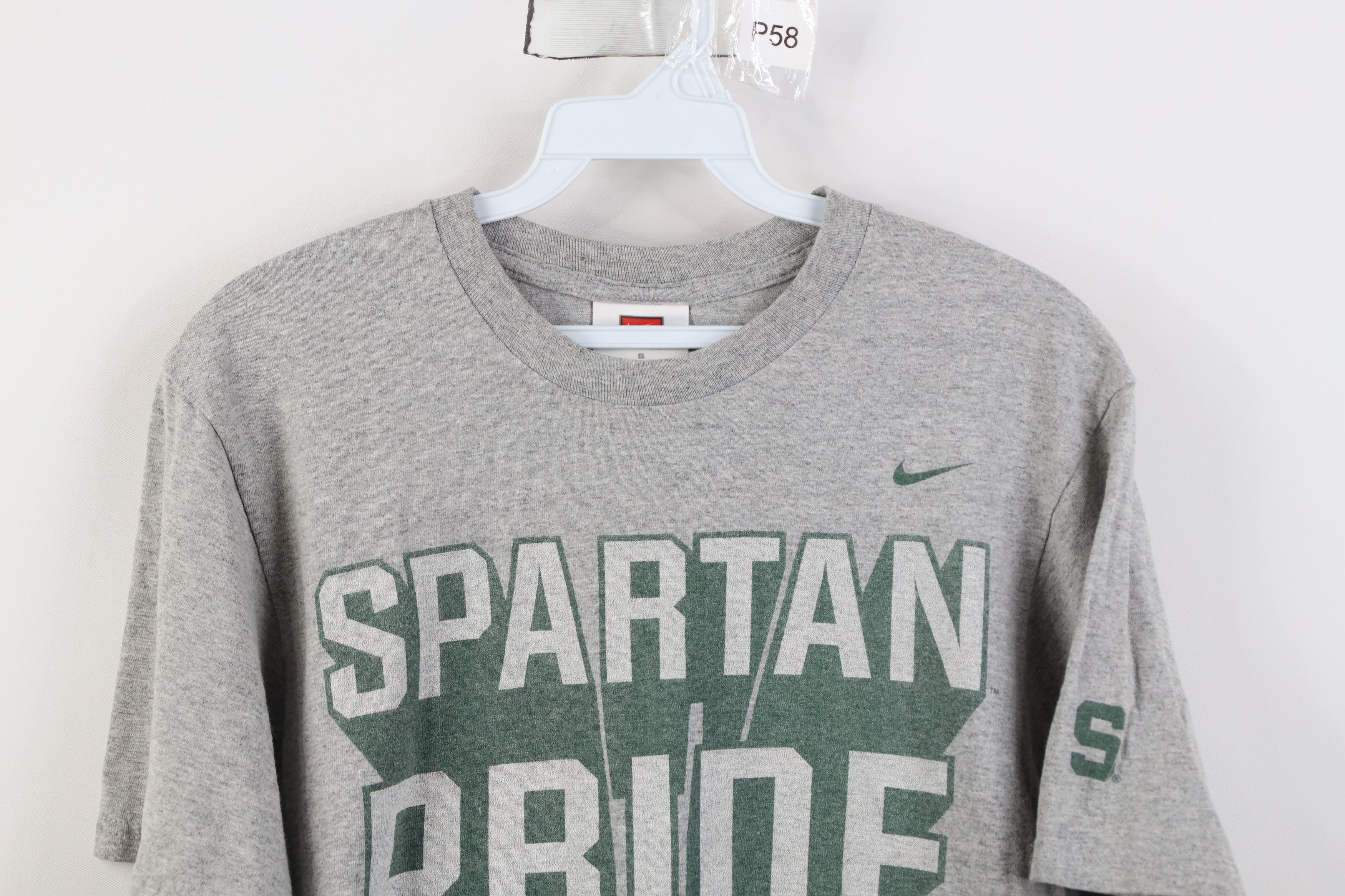 Nike Vintage Nike Spartan Pride Michigan State University T-Shirt Size US S / EU 44-46 / 1 - 2 Thumbnail