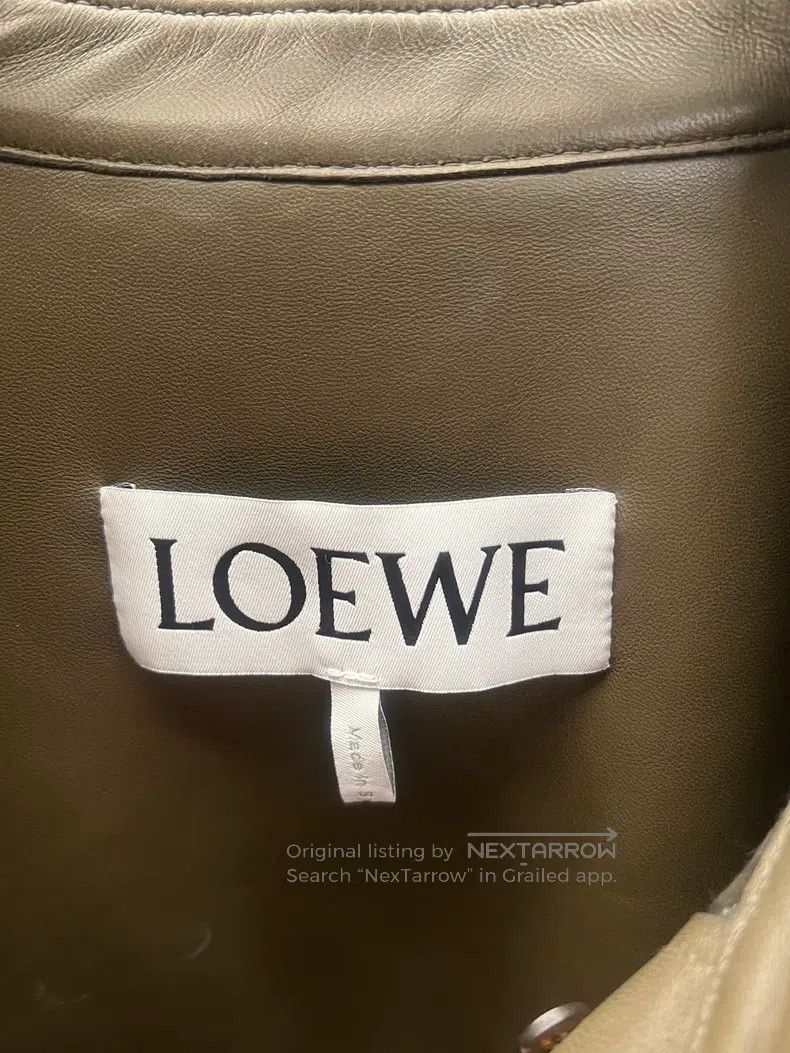Loewe Loewe Leather Jacket Coat Size XS / US 0-2 / IT 36-38 - 3 Thumbnail