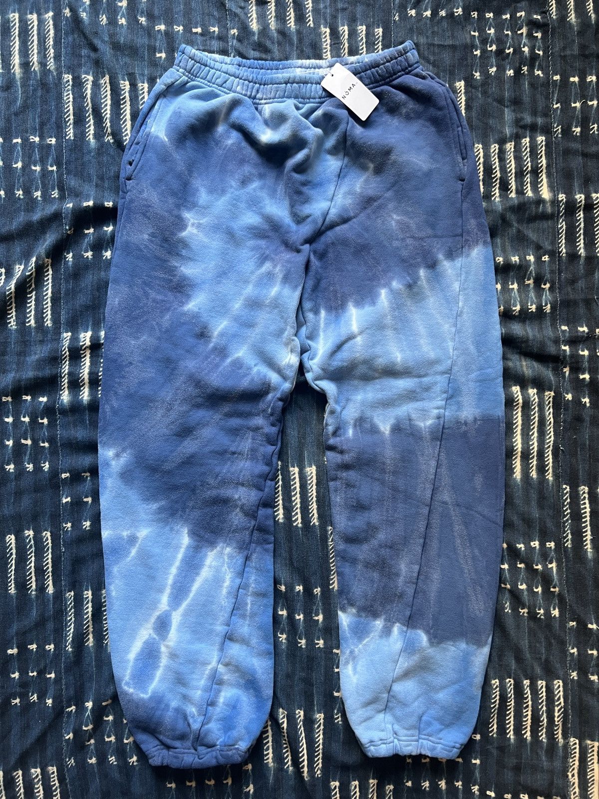 Japanese Brand NOMA t.d. Twisted Hand Dye Sweat Pants Size US 32 / EU 48 - 1 Thumbnail